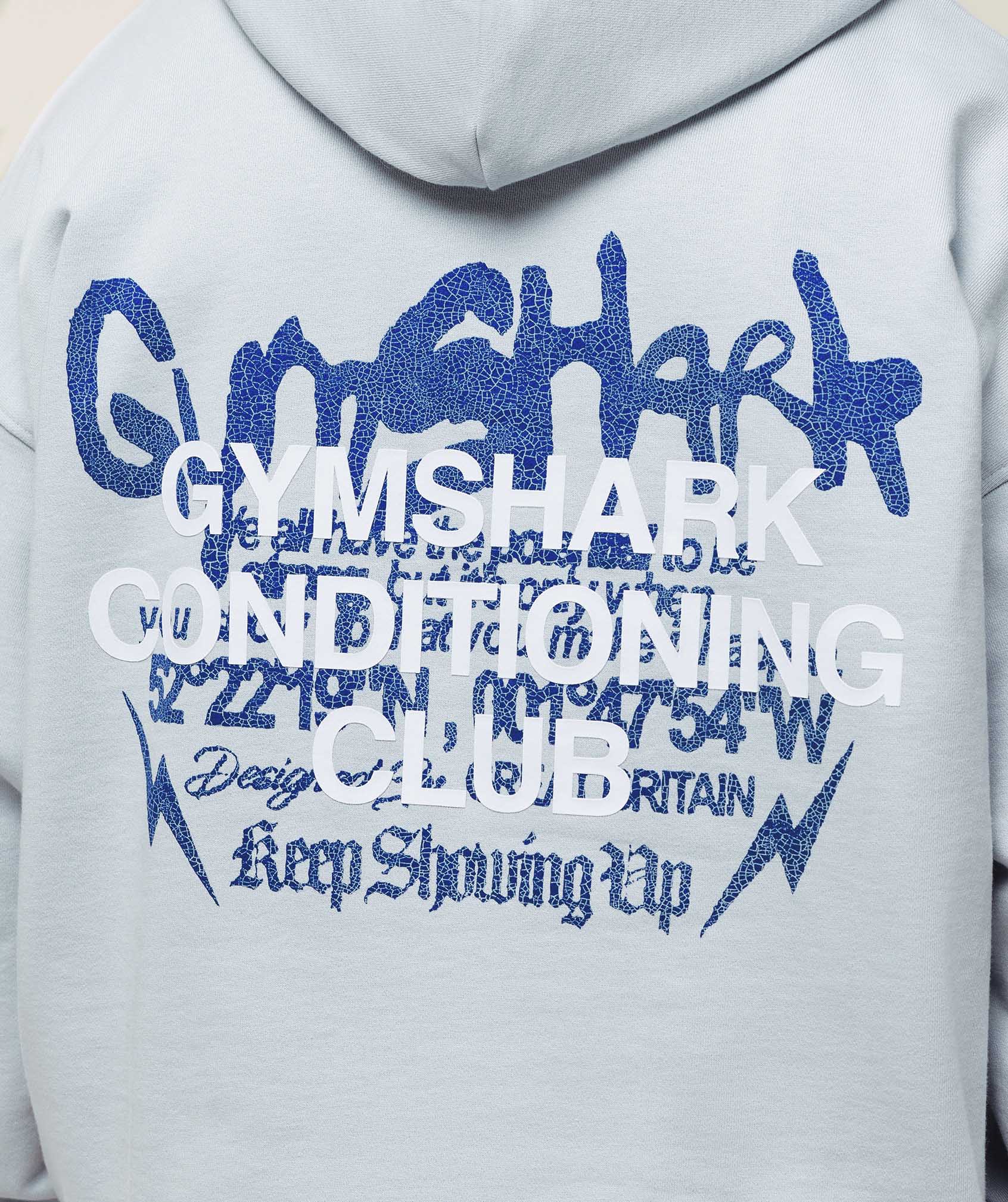 Gymshark GSCC Hoodie - Smoke Blue - Image 6