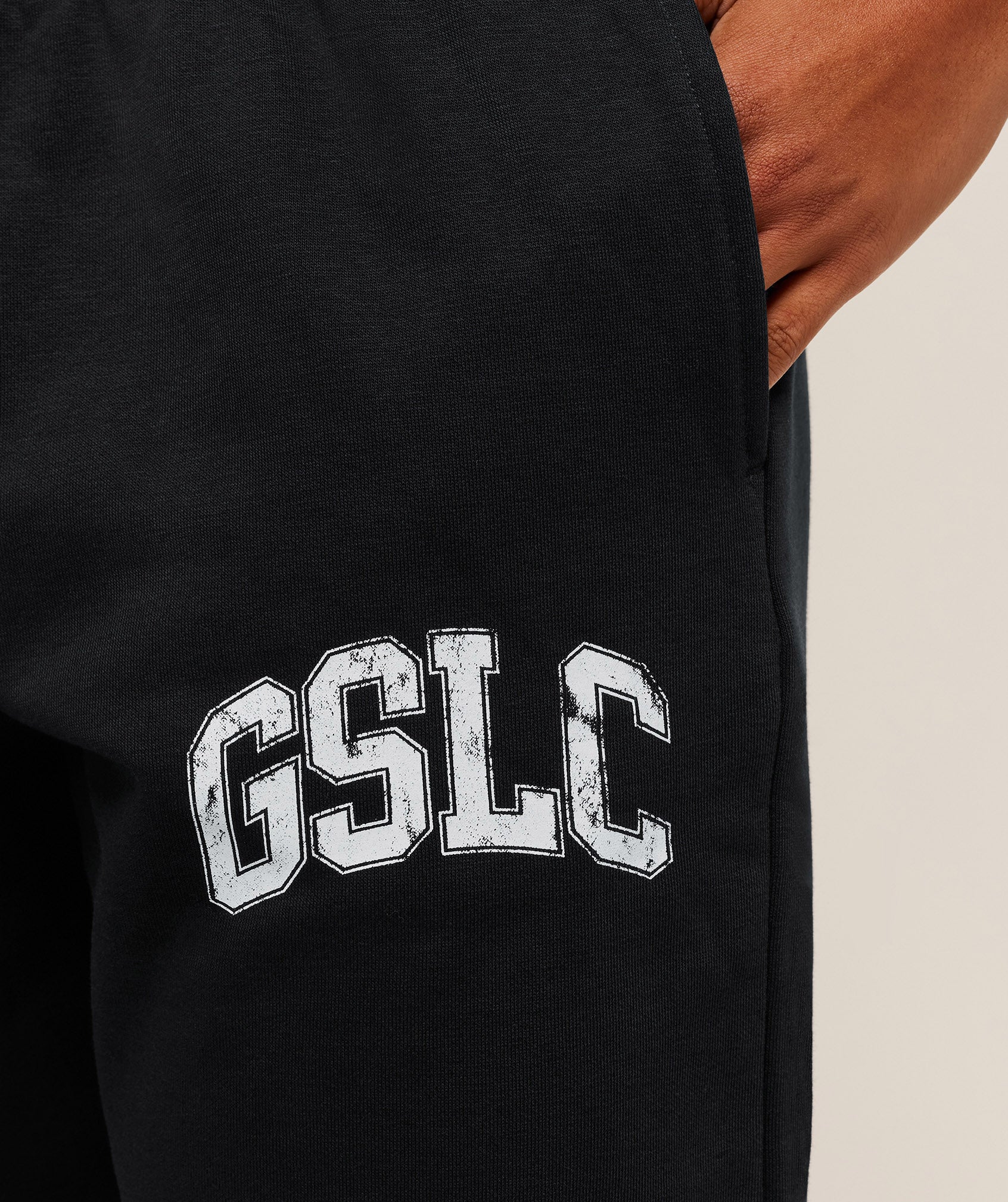 Gymshark GSLC Lifting Club Cuffed Joggers - Black - Image 5