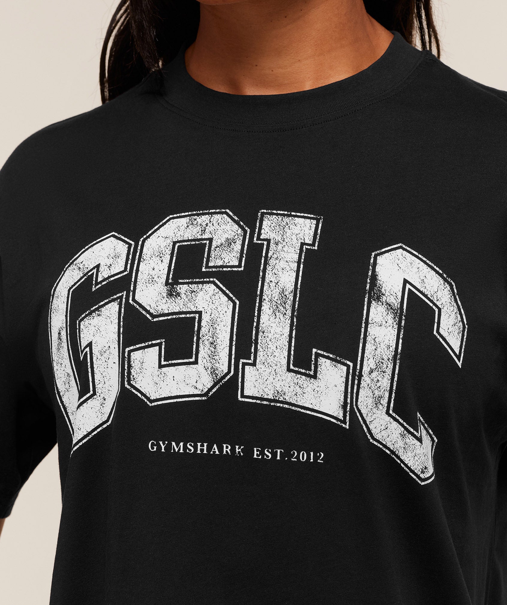 Gymshark GSLC Lifting Club Short Sleeve T-Shirt - Black - Image 5