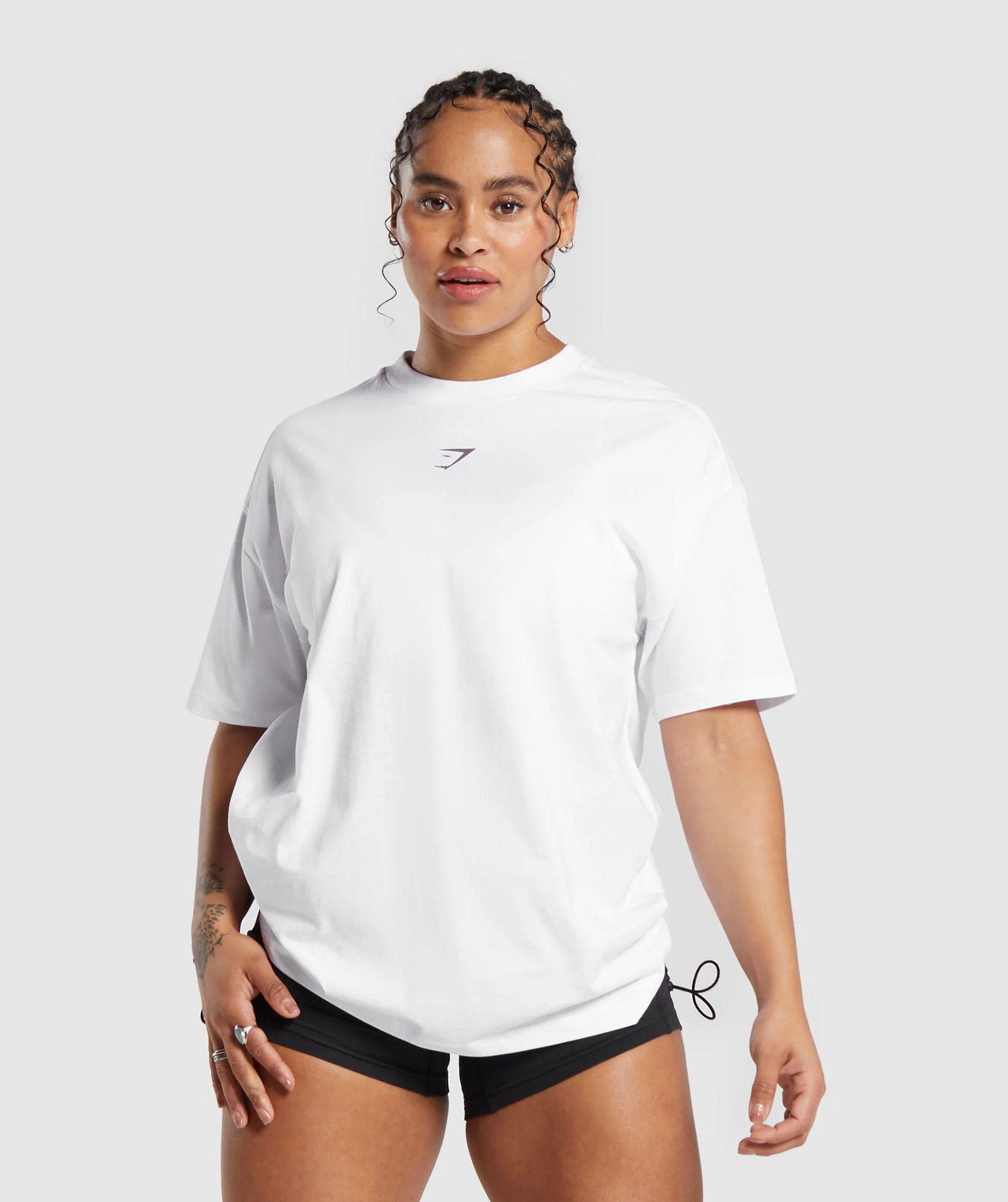 Gymshark GSLC OS Tee - White - Image 2