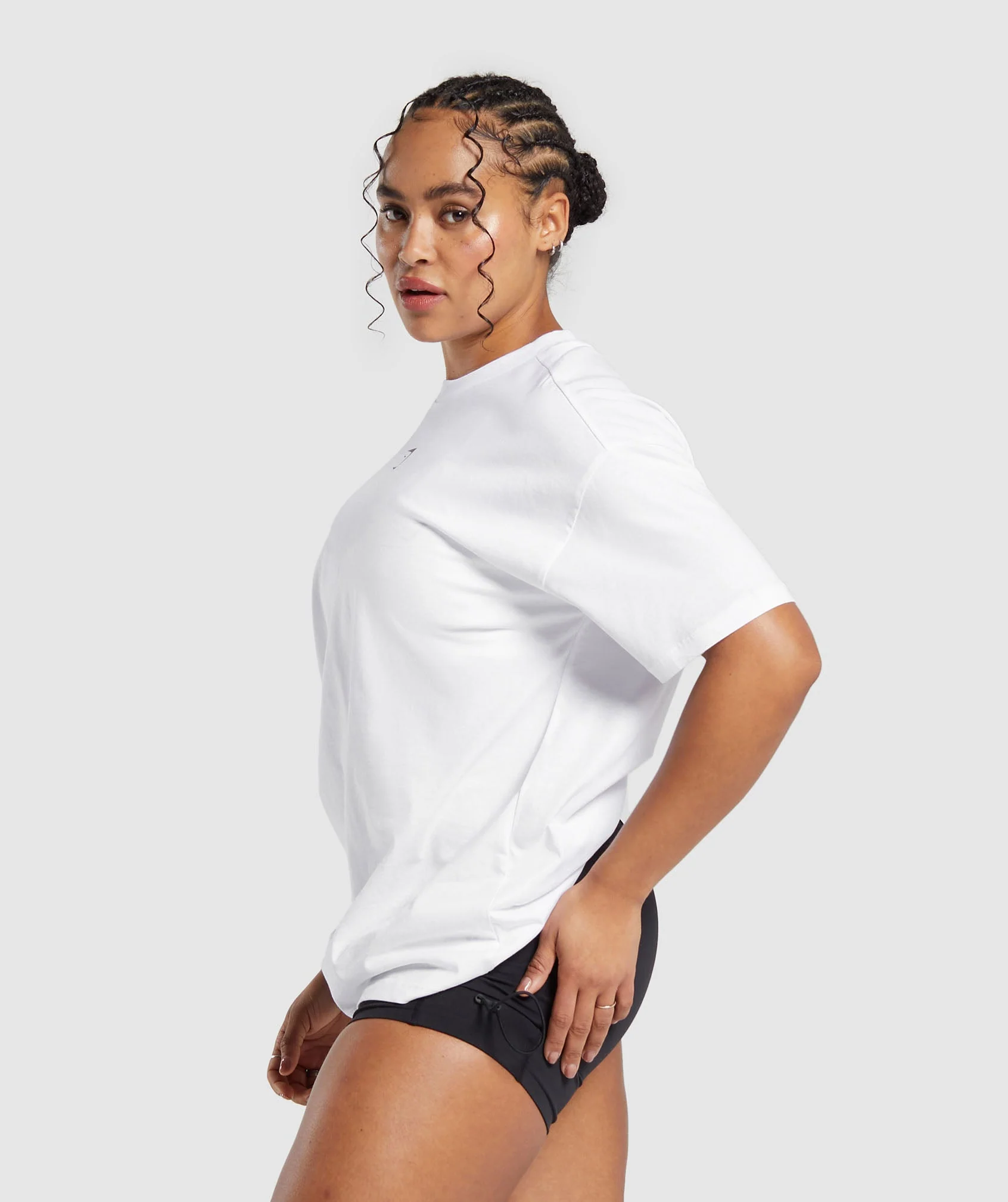 Gymshark GSLC OS Tee - White - Image 3
