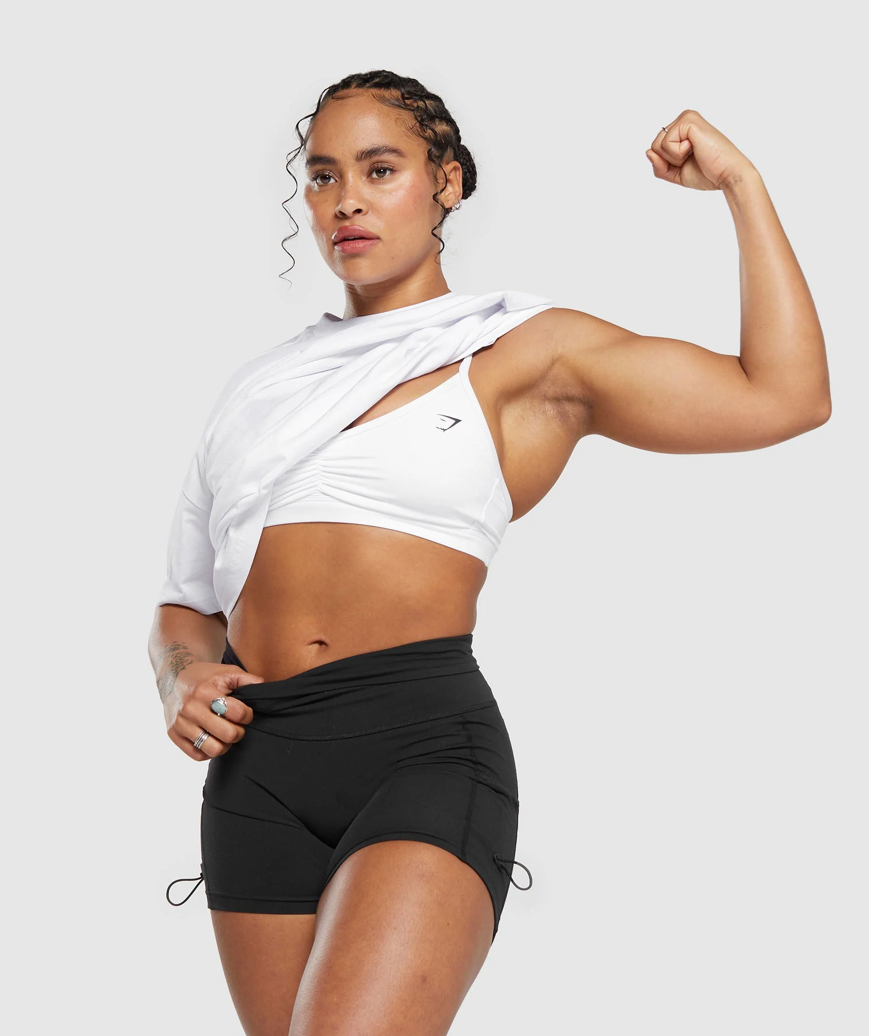 Gymshark GSLC OS Tee - White - Image 6