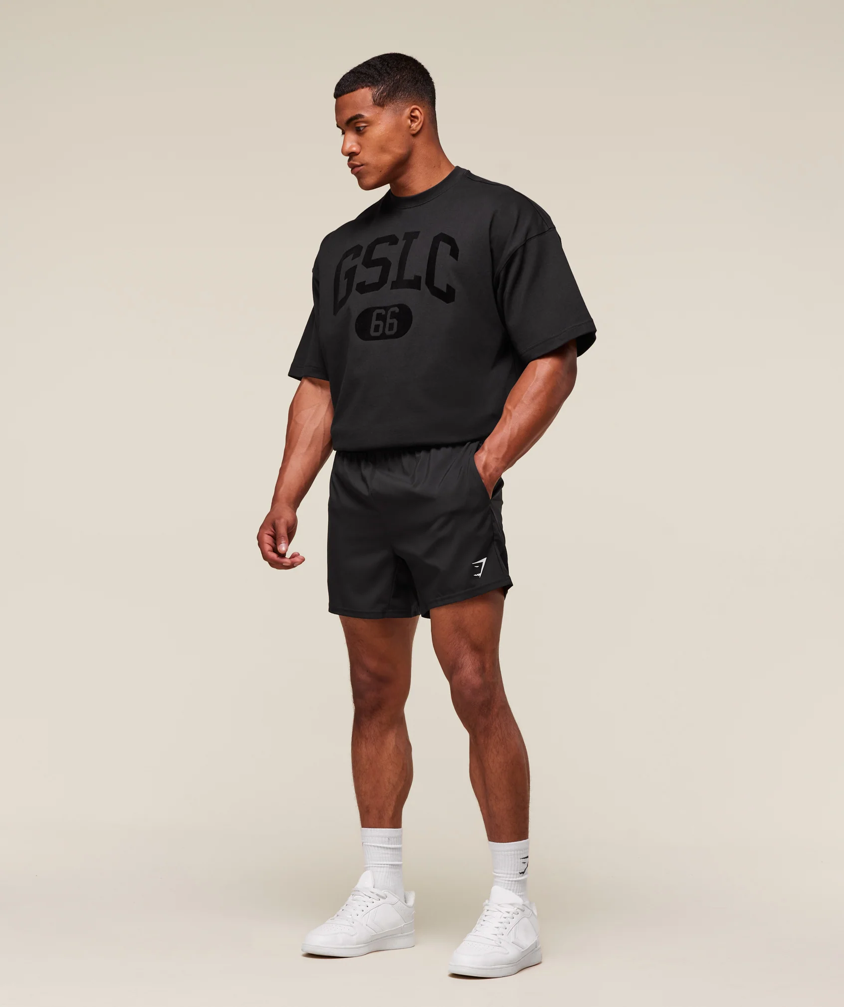 Gymshark GSLC T-Shirt - Black - Image 6