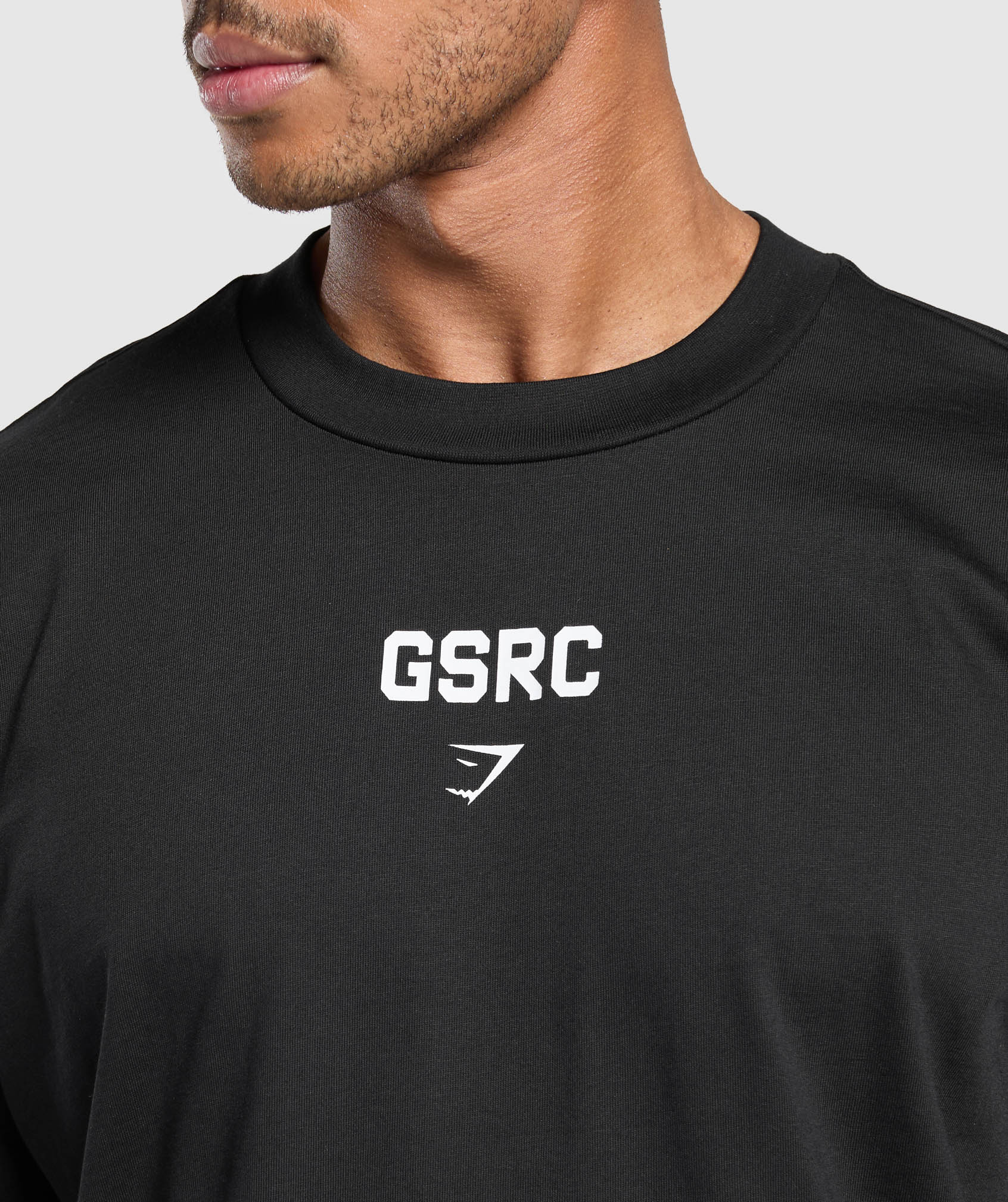 Gymshark GSRC T-Shirt - Black - Image 6