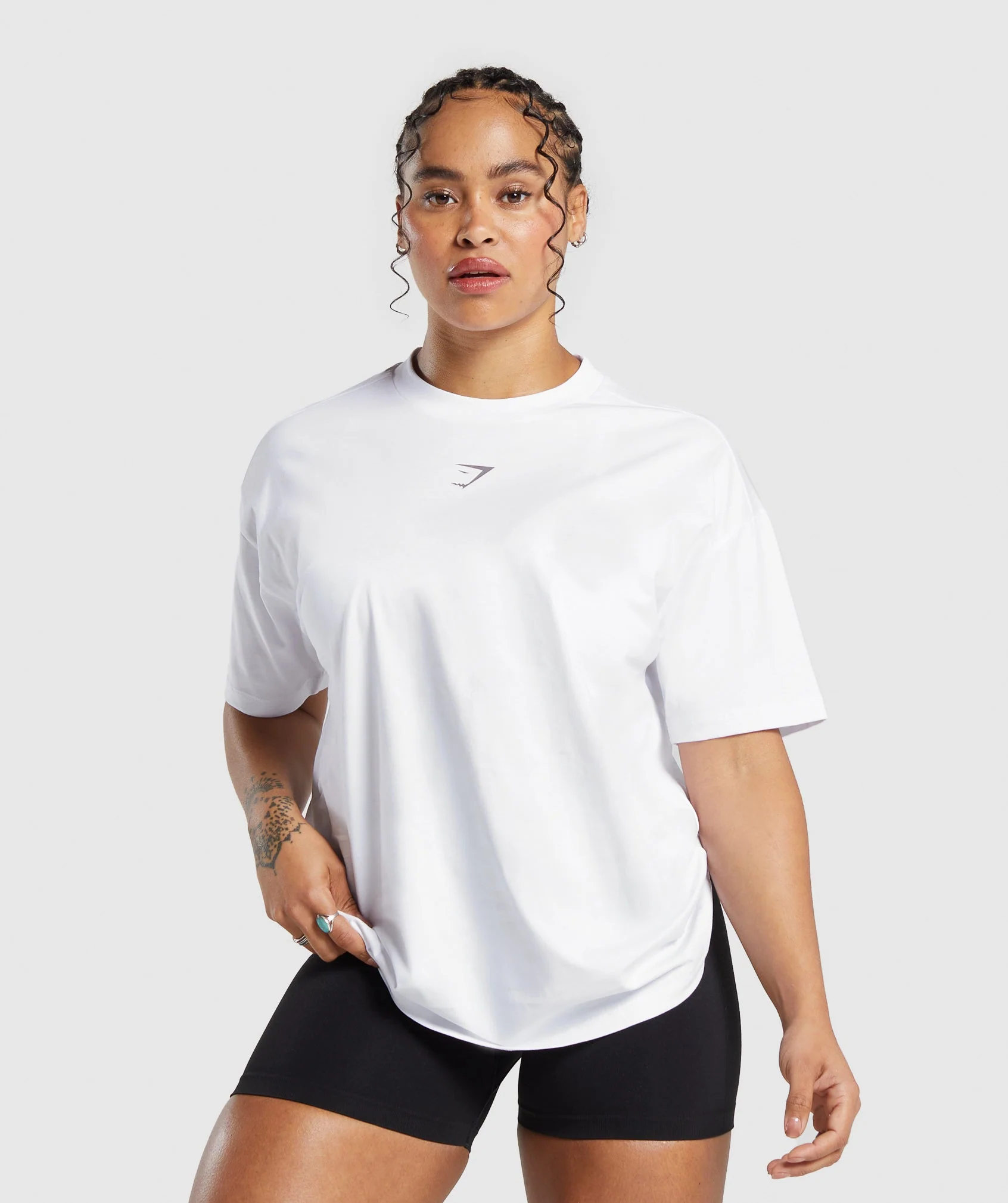 Gymshark Lifting Essential T-Shirt - White - Image 2
