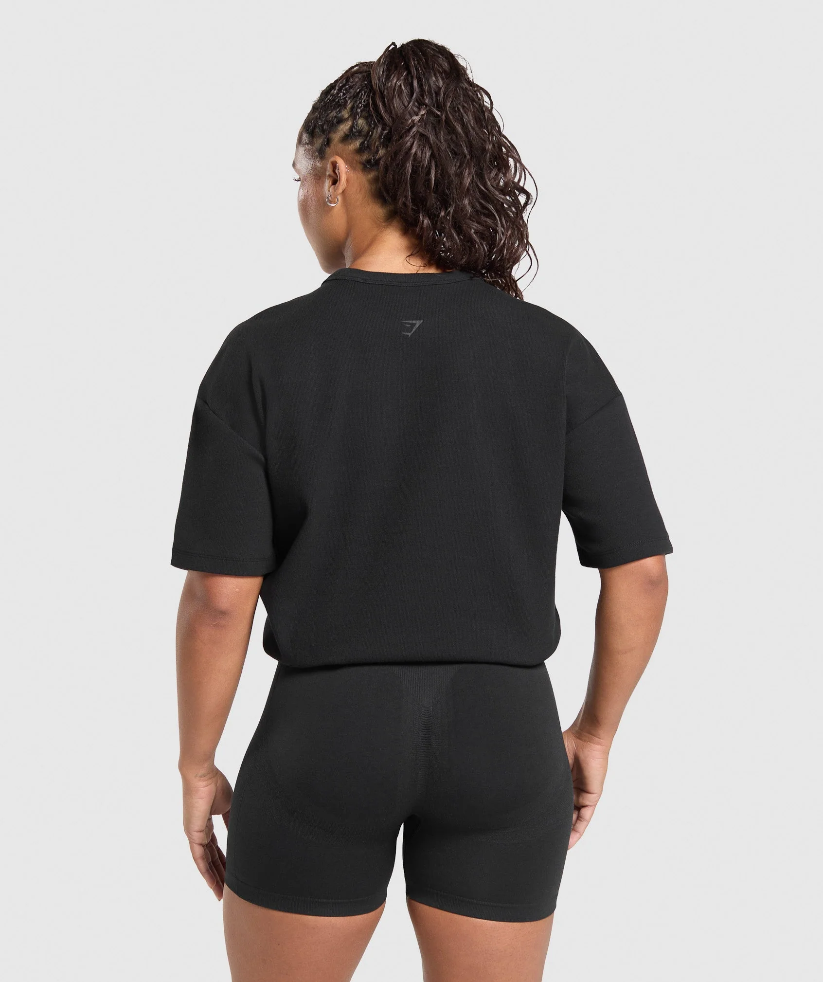 Gymshark Lifting Oversized Pump Cover - Black - Image 2
