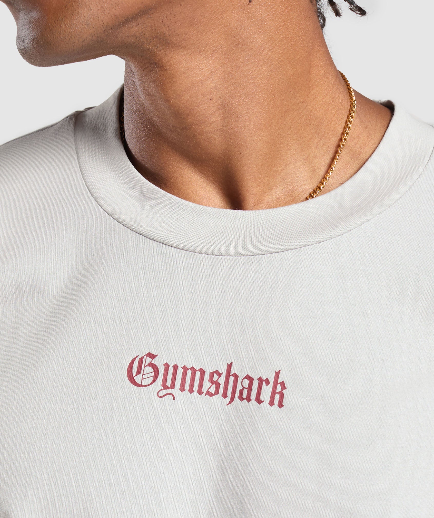 Gymshark Strength Dept Graphic T-Shirt - Metal Grey - Image 5