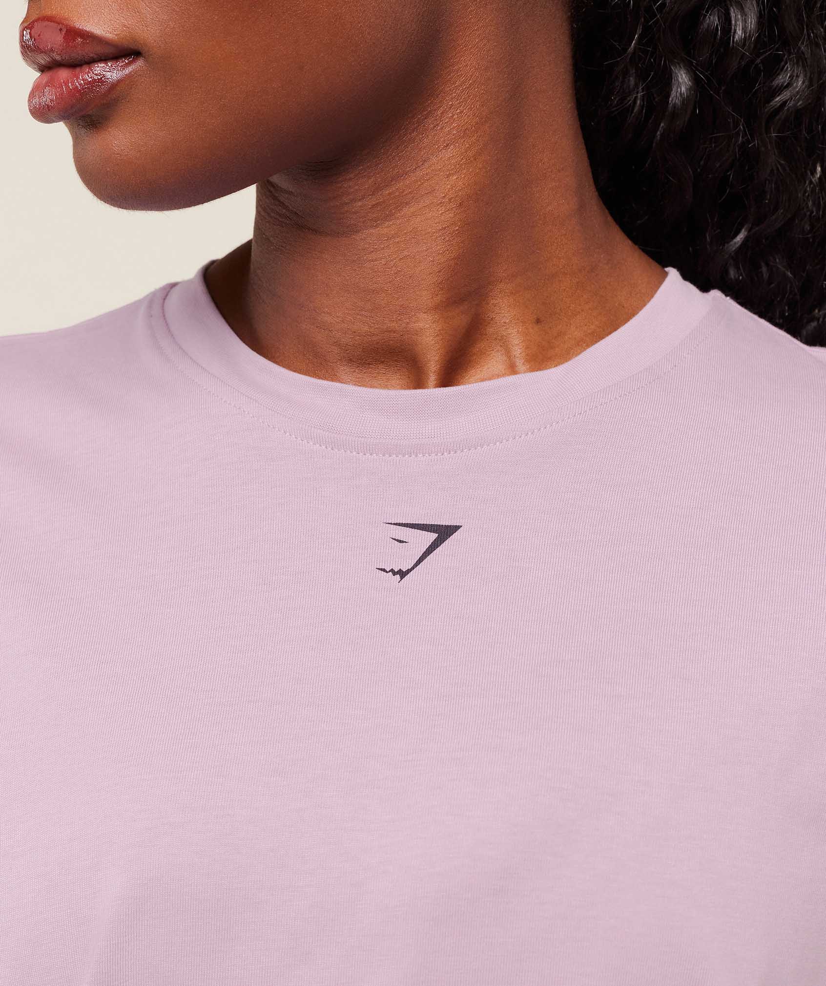 Gymshark Strength Graphic T-Shirt - Warm Lilac - Image 6