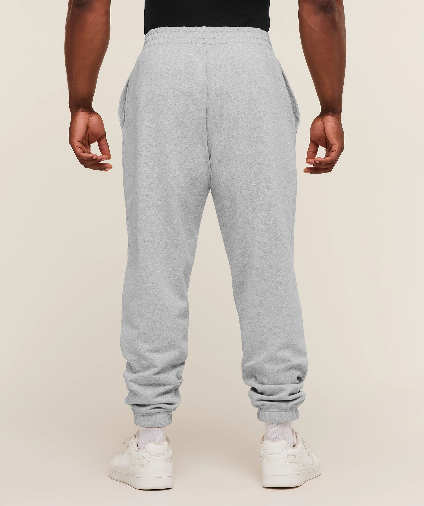 Gymshark Strength Joggers - Light Grey Core Marl - Image 2