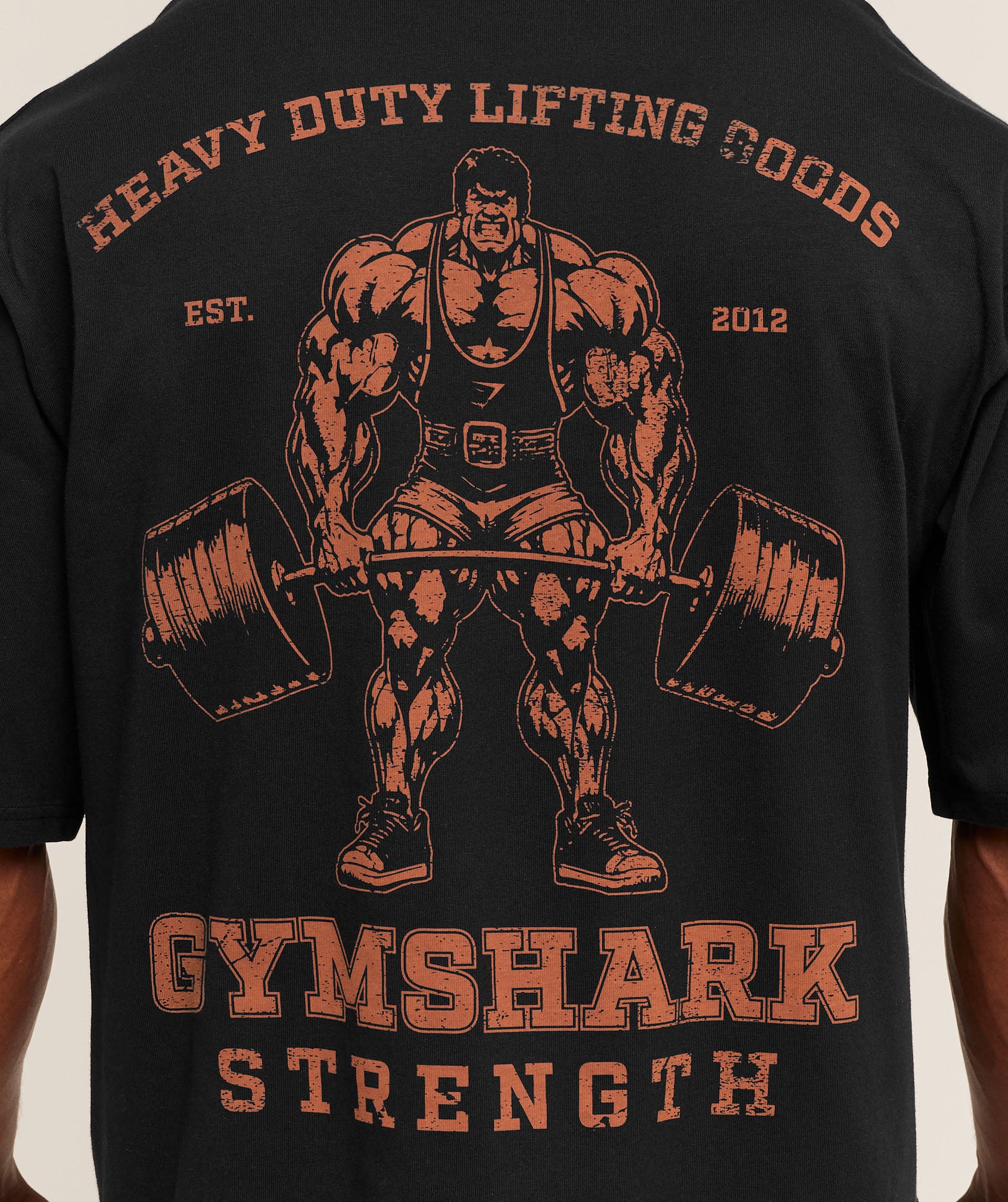 Gymshark Strength T-Shirt - Black - Image 5