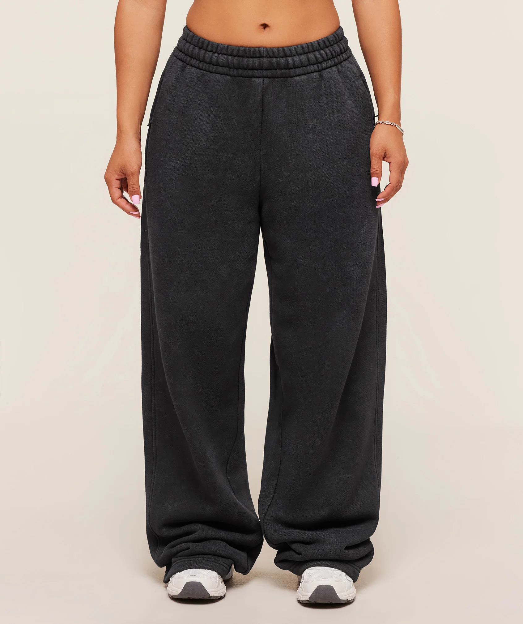 Gymshark x Analis Tracksuit Pants - Black/Wash