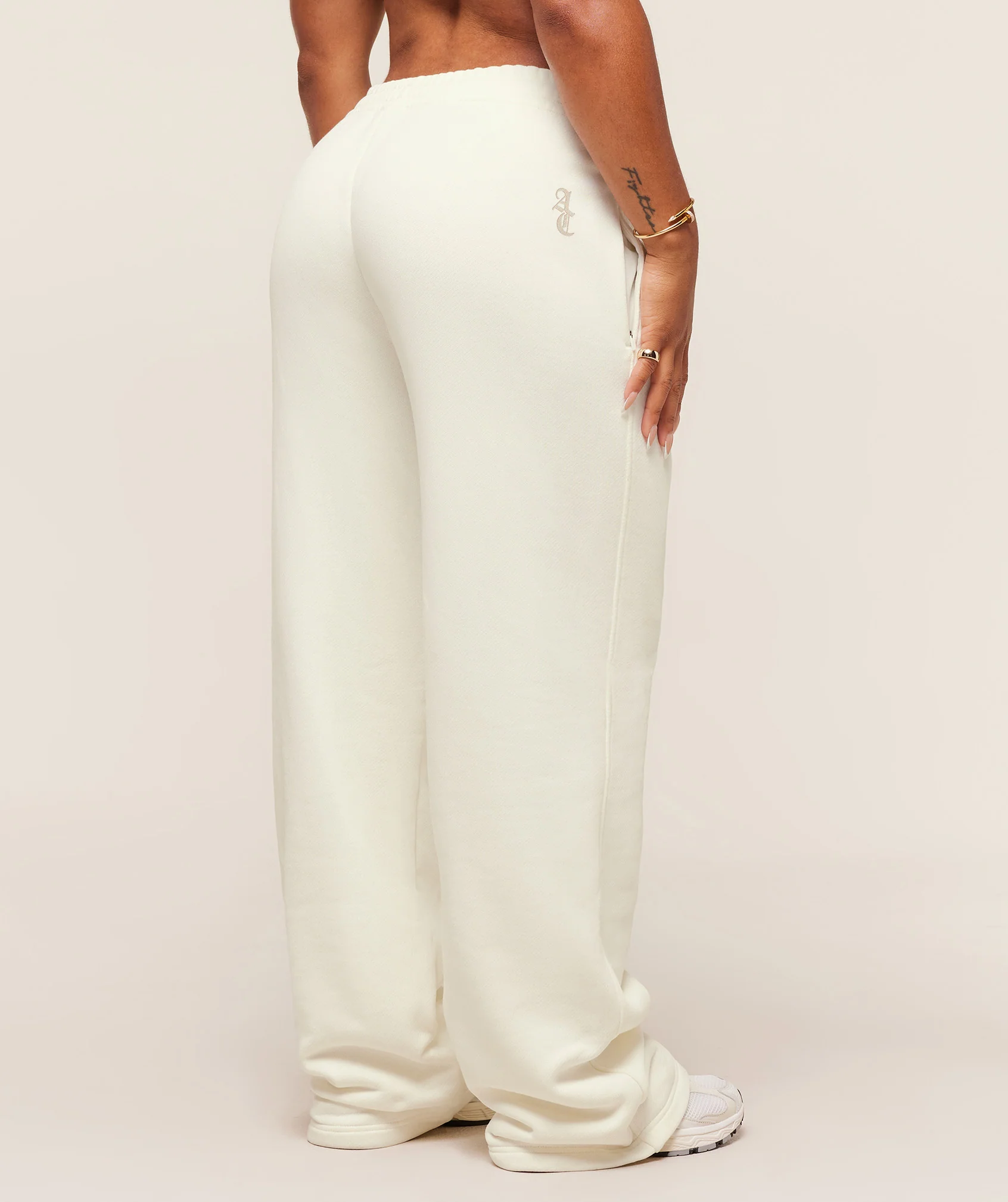 Gymshark x Analis Tracksuit Pants - Soft White - Image 3