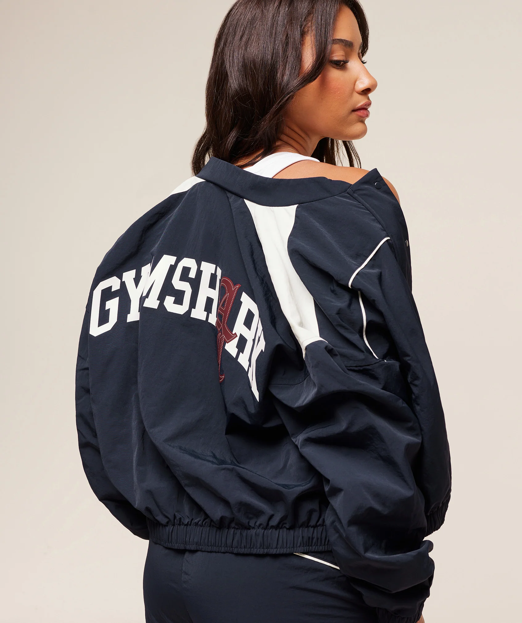 Gymshark x Analis Woven Track Jacket - Midnight Blue - Image 2