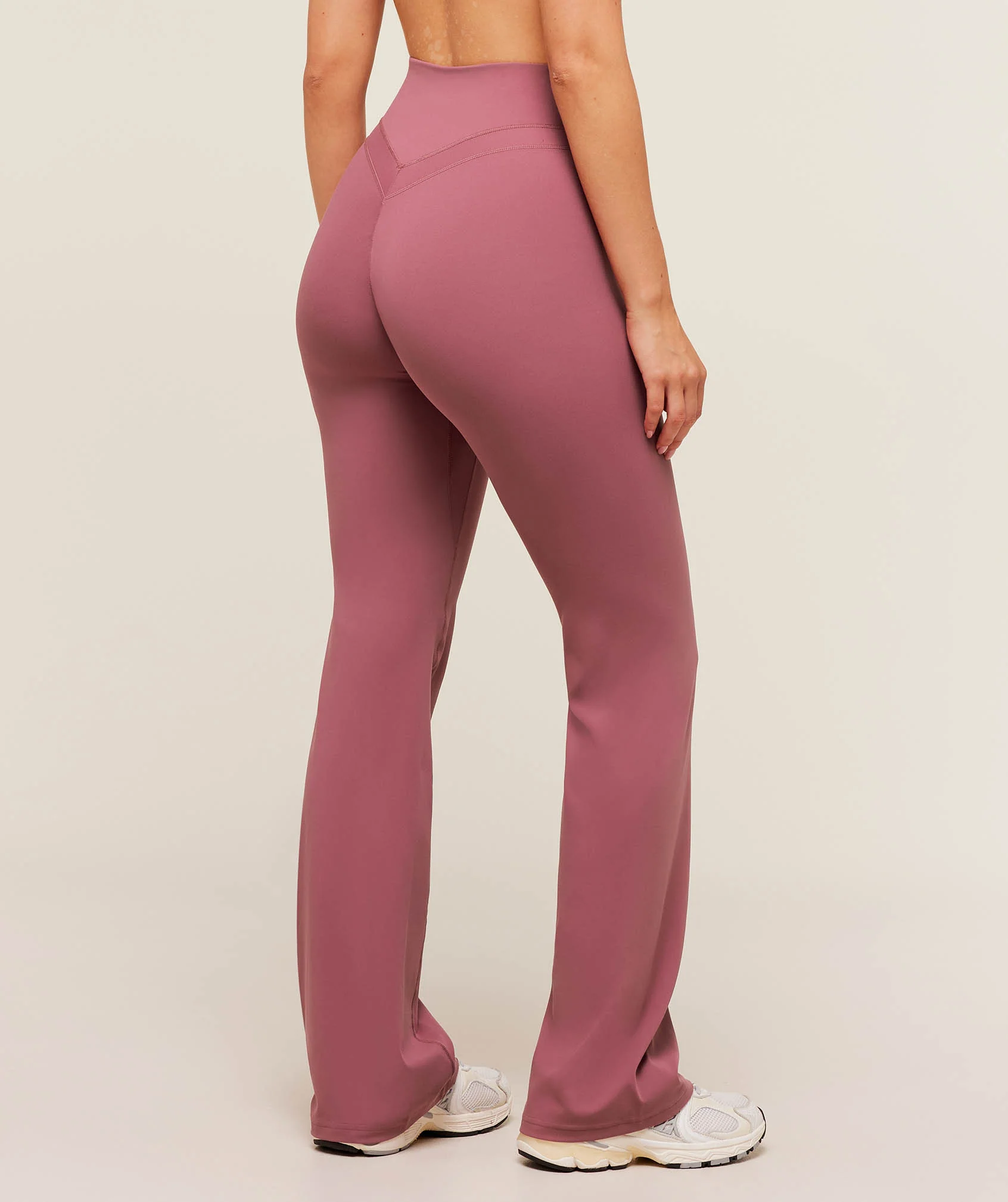 Gymshark Whitney Regular Flared Legging - Reset Pink - Image 2