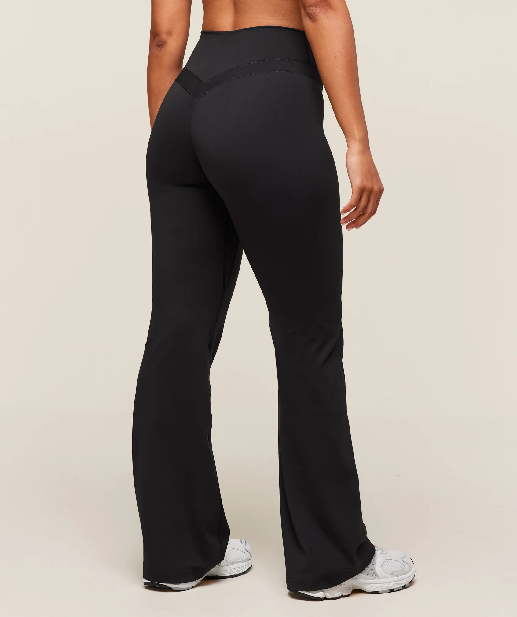 Gymshark Whitney Short Flared Legging - Black - Image 2