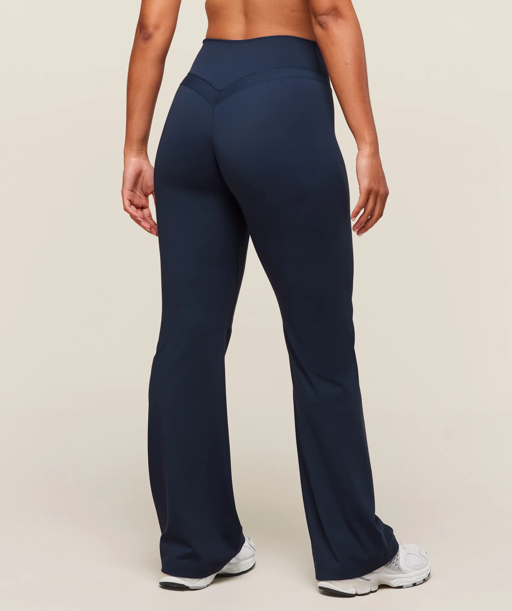 Gymshark Whitney Short Flared Legging - Navy - Image 2