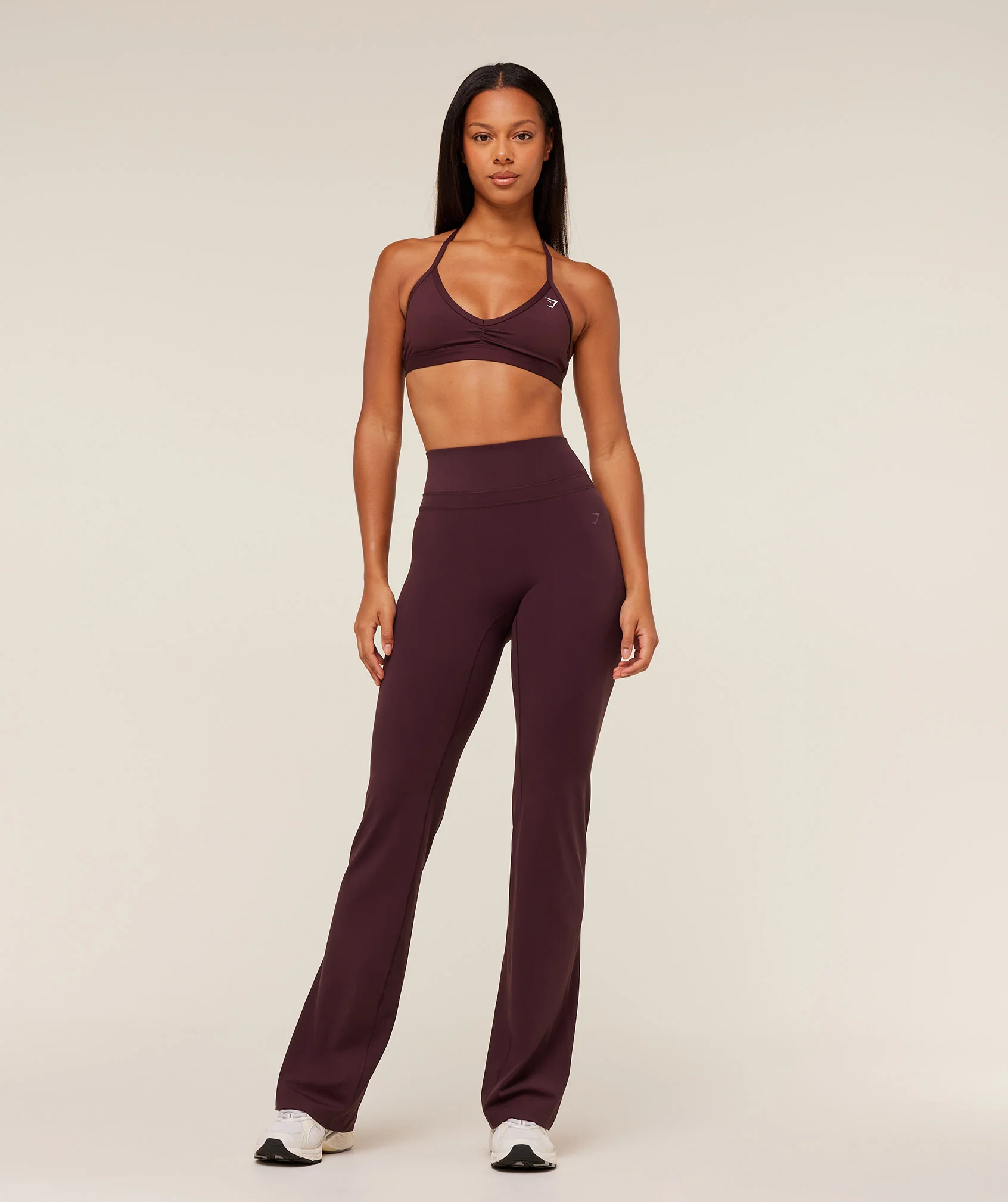 Gymshark Whitney Tall Flared Legging - Cherry Purple - Image 4