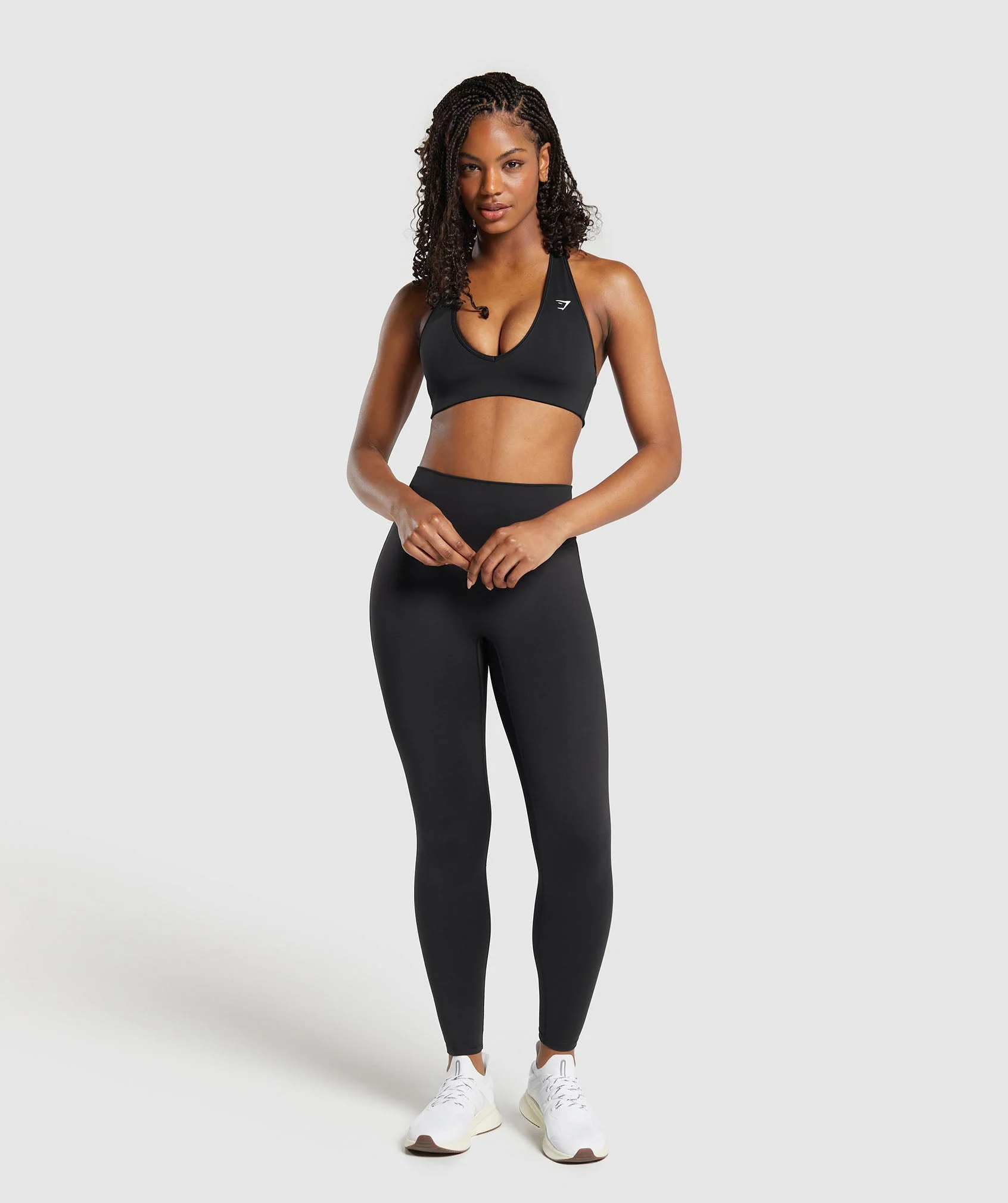 Gymshark Halterneck Sports Bra - Black - Image 4