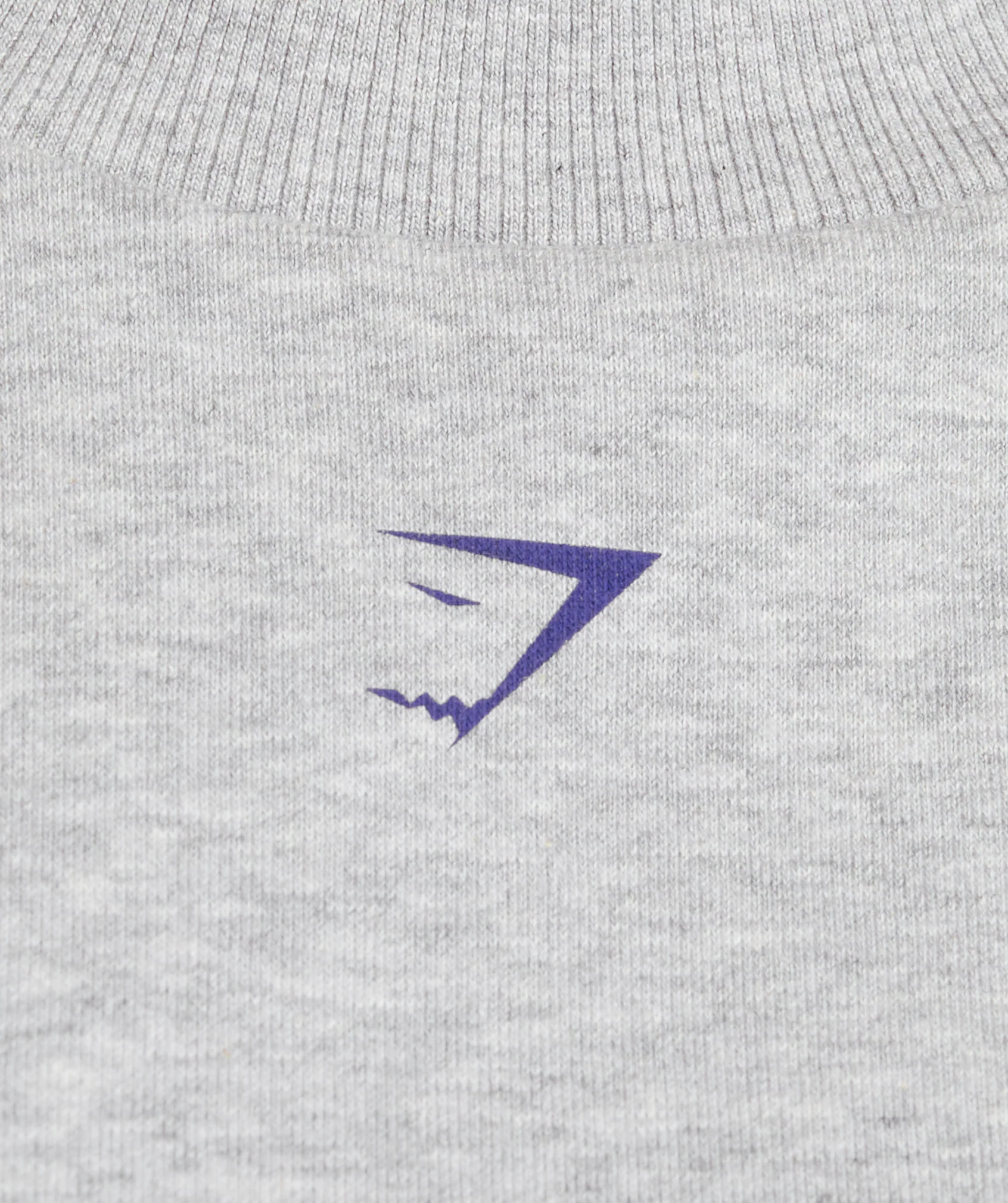 Gymshark Heavy Duty Graphic Oversized Pullover - Light Grey Core Marl - Image 4