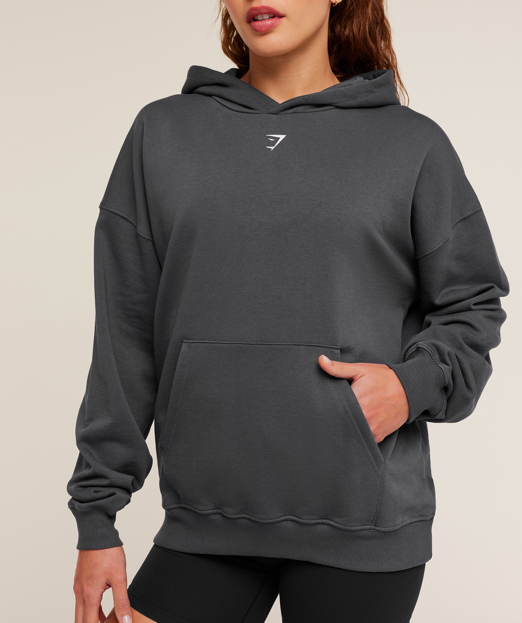 Gymshark Heavy Duty Oversized Hoodie - Grey - Image 6