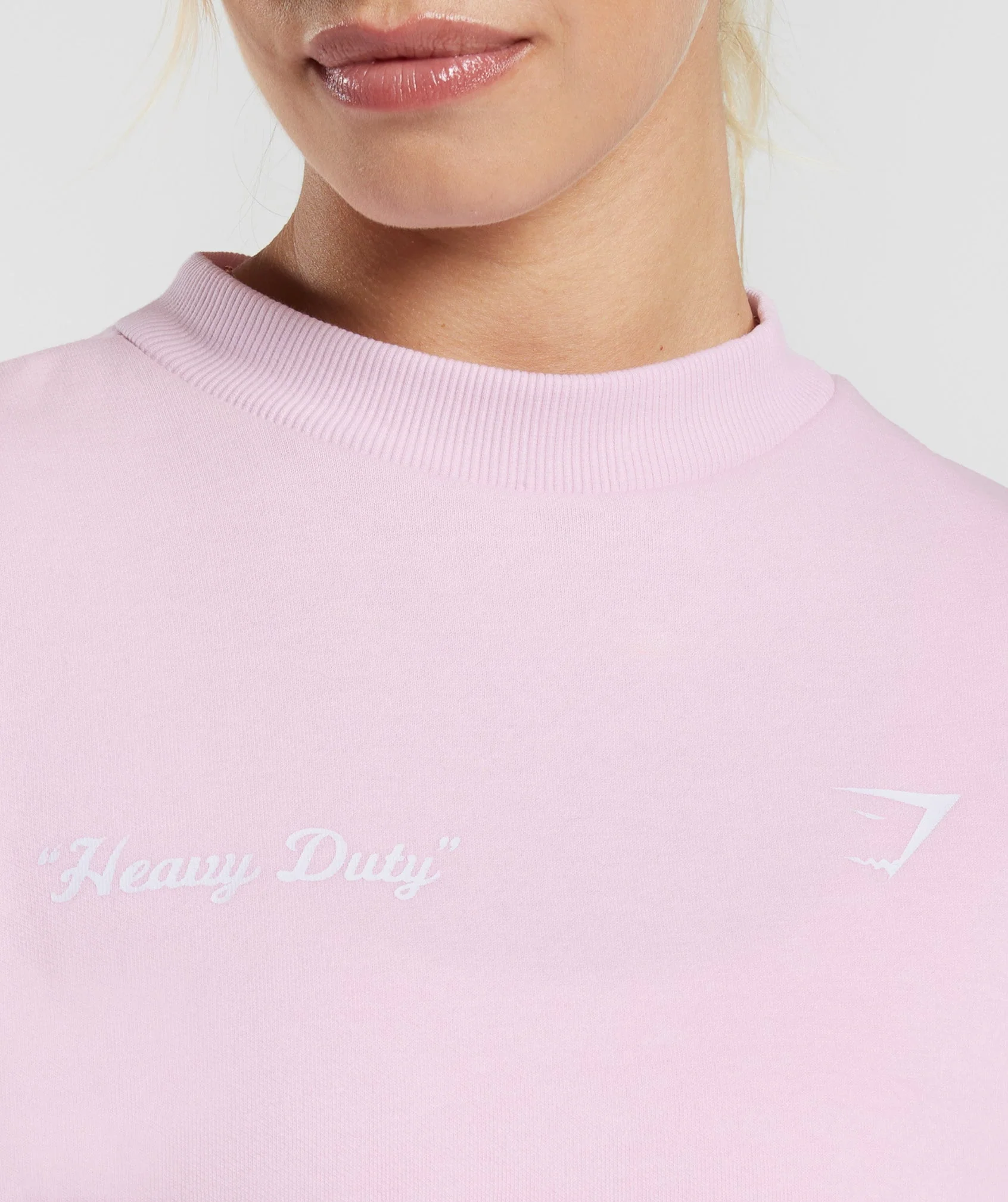 Gymshark Heavy Duty Oversized Sweatshirt - Lemonade Pink - Image 3