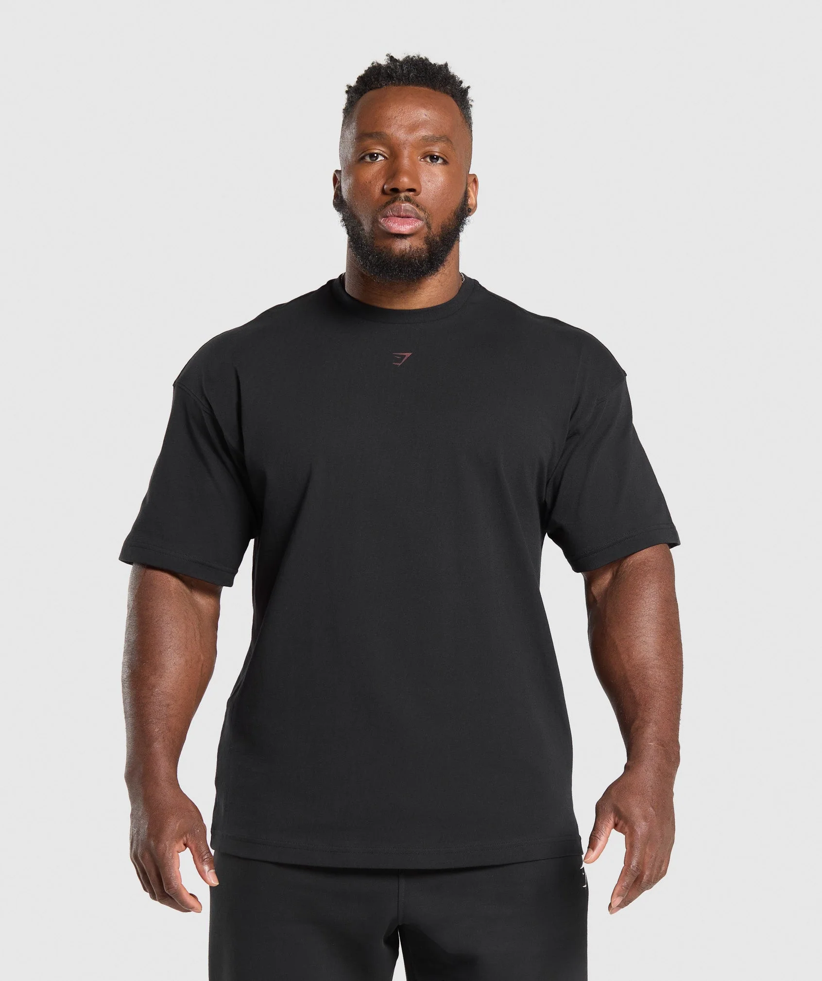 Gymshark Heavy Duty T-Shirt - Black - Image 2