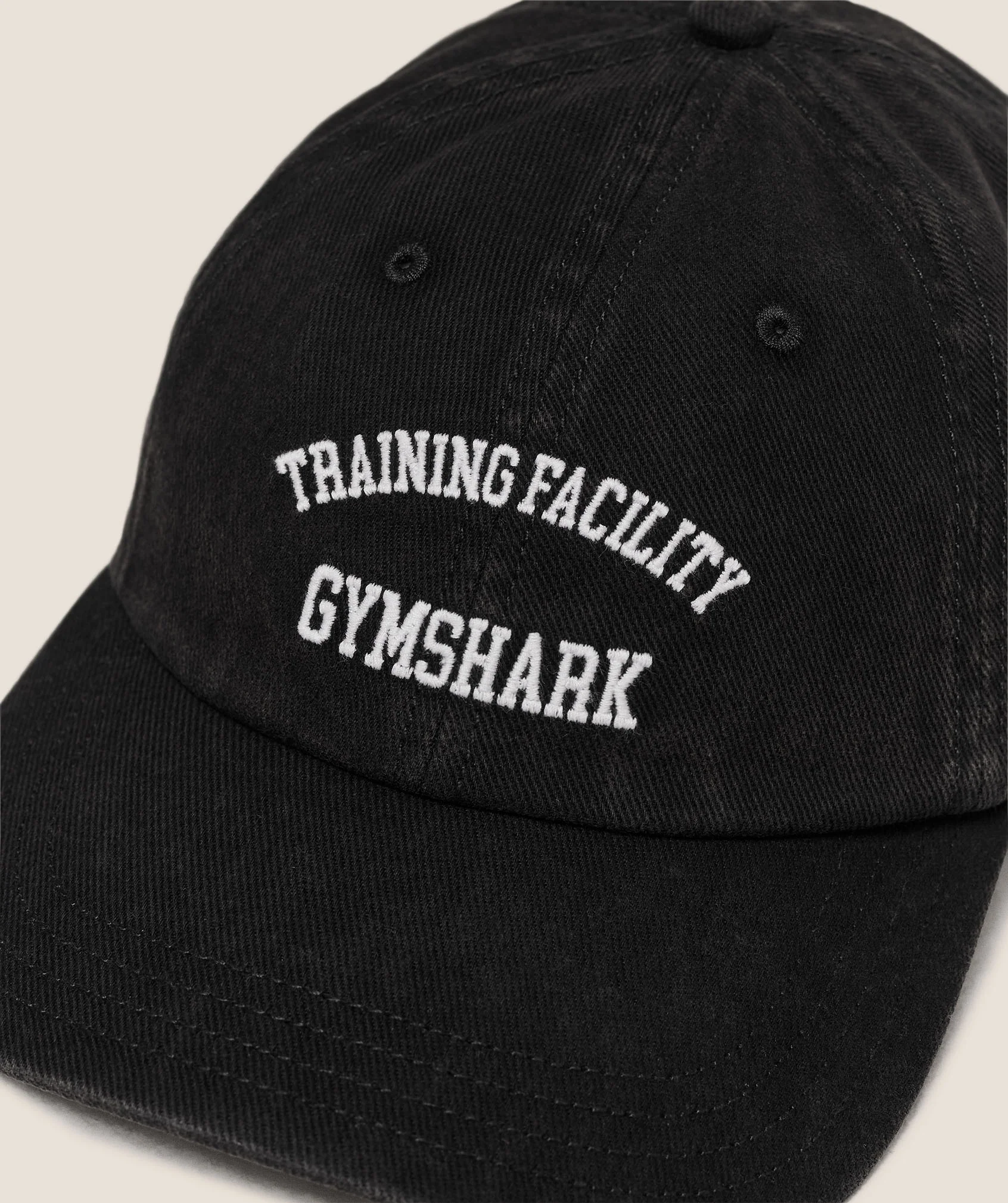 Gymshark Heavy Washed Cap - Black - Image 2