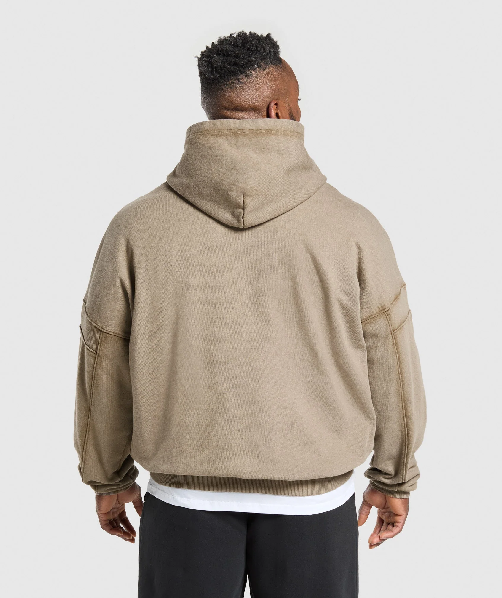 Gymshark Heavyweight Hoodie - Lifestyle Brown - Image 2