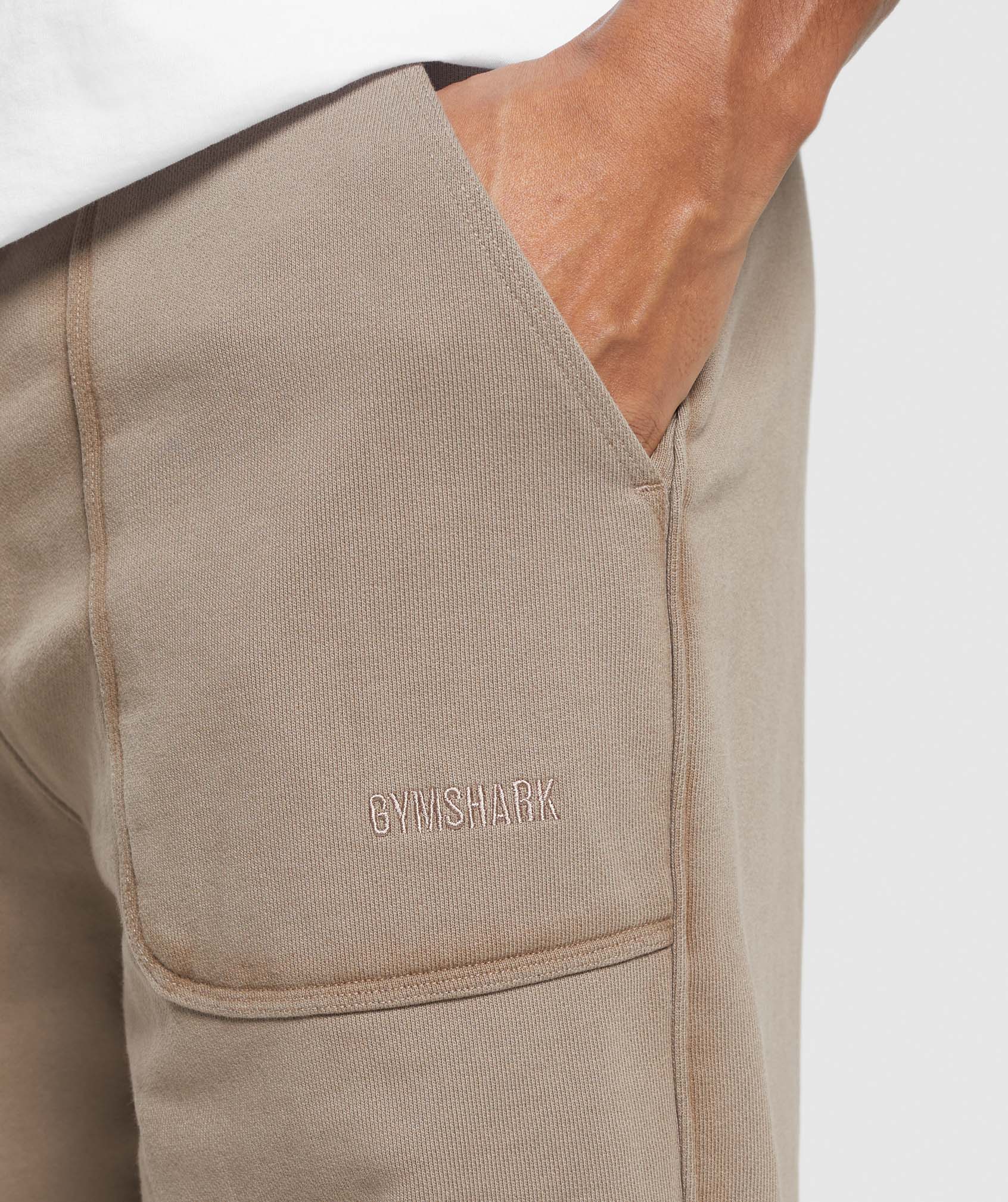 Gymshark Heavyweight Joggers - Lifestyle Brown - Image 5
