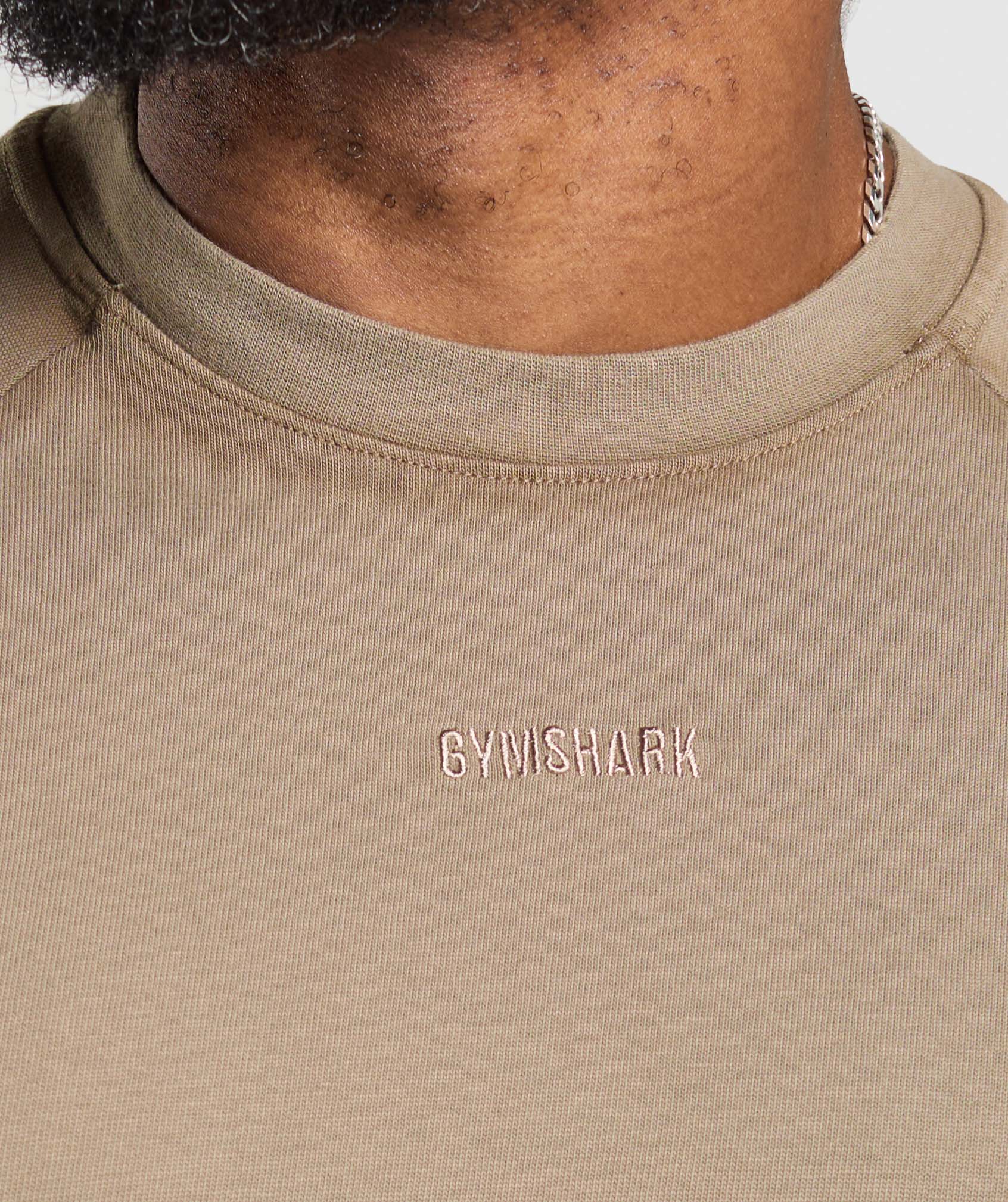 Gymshark Heavyweight T-Shirt - Lifestyle Brown - Image 5