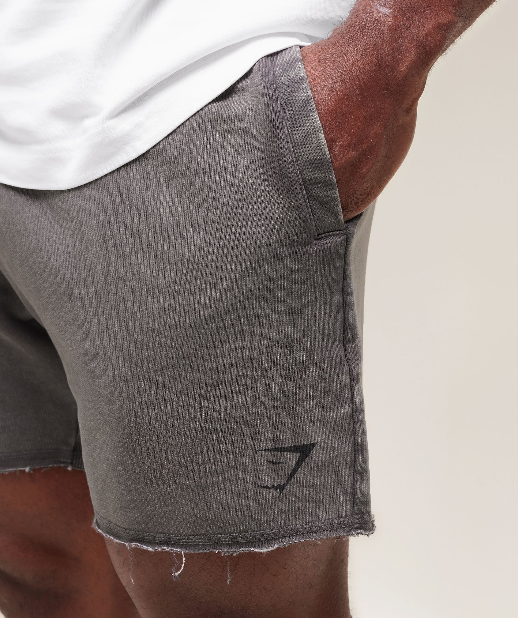 Gymshark Heritage 5" Shorts - Onyx Grey - Image 6