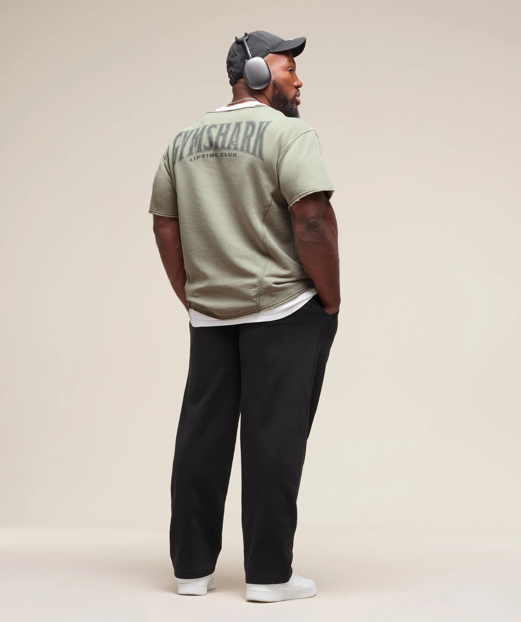 Gymshark Heritage Washed Rag Top - Stone Grey - Image 7