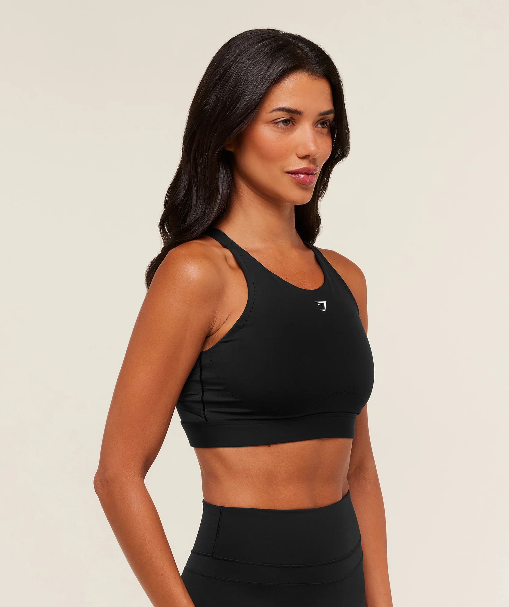 Gymshark High Coverage High Support Sports Bra - Black - Image 3