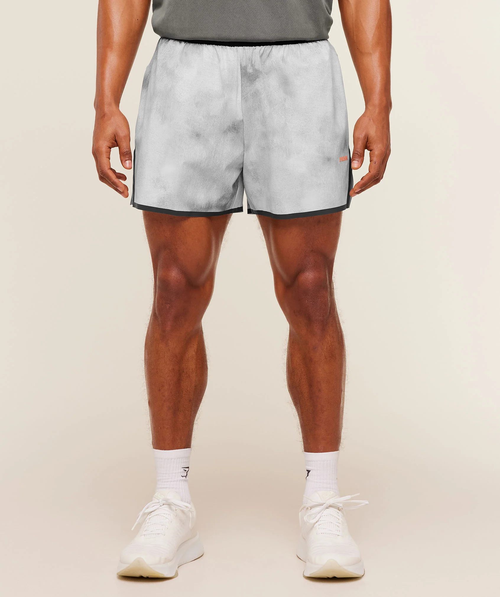 Gymshark Hybrid 5" Performance Shorts - Smokey Grey - Image 3