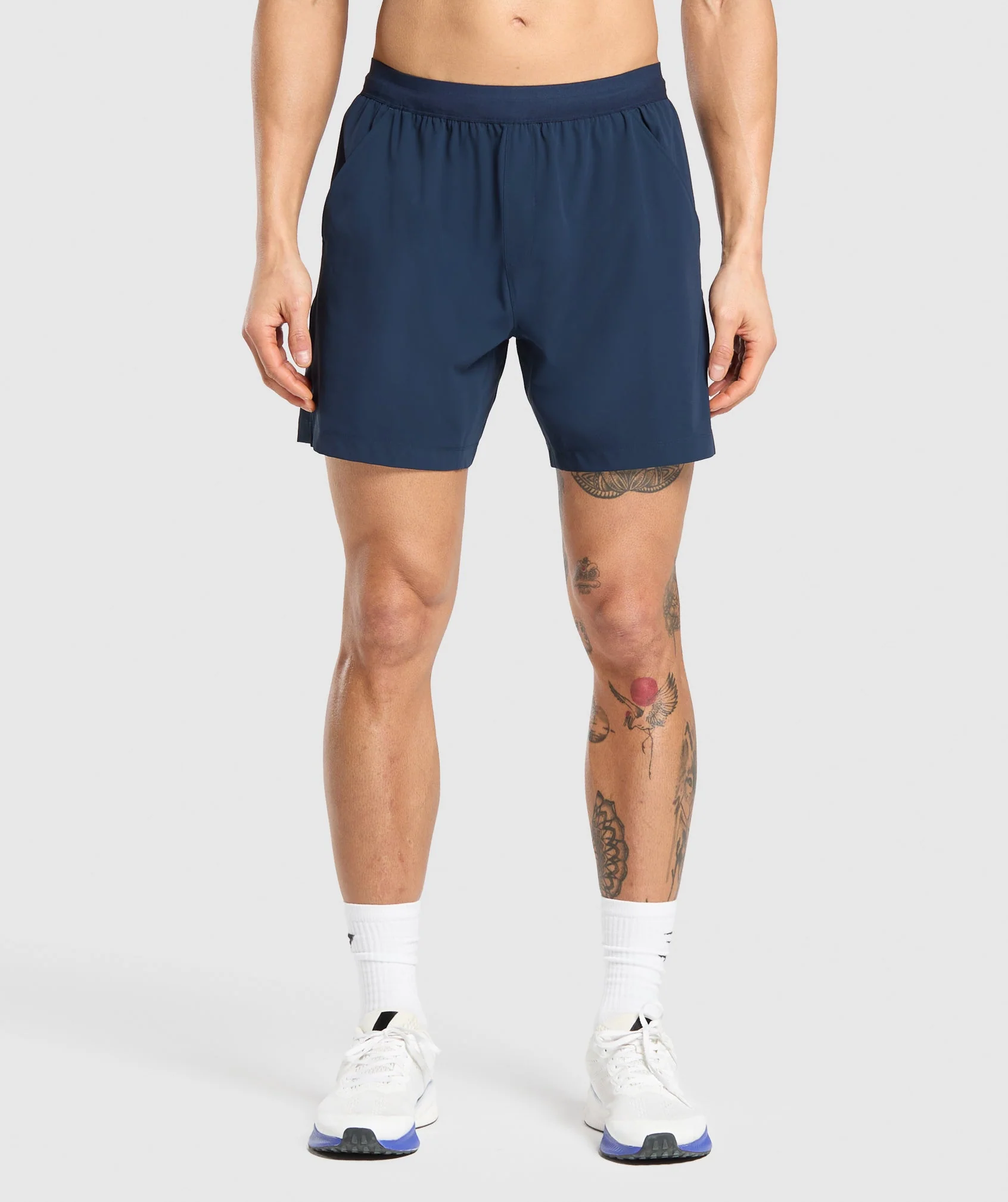 Gymshark Hybrid 6" Shorts - Navy