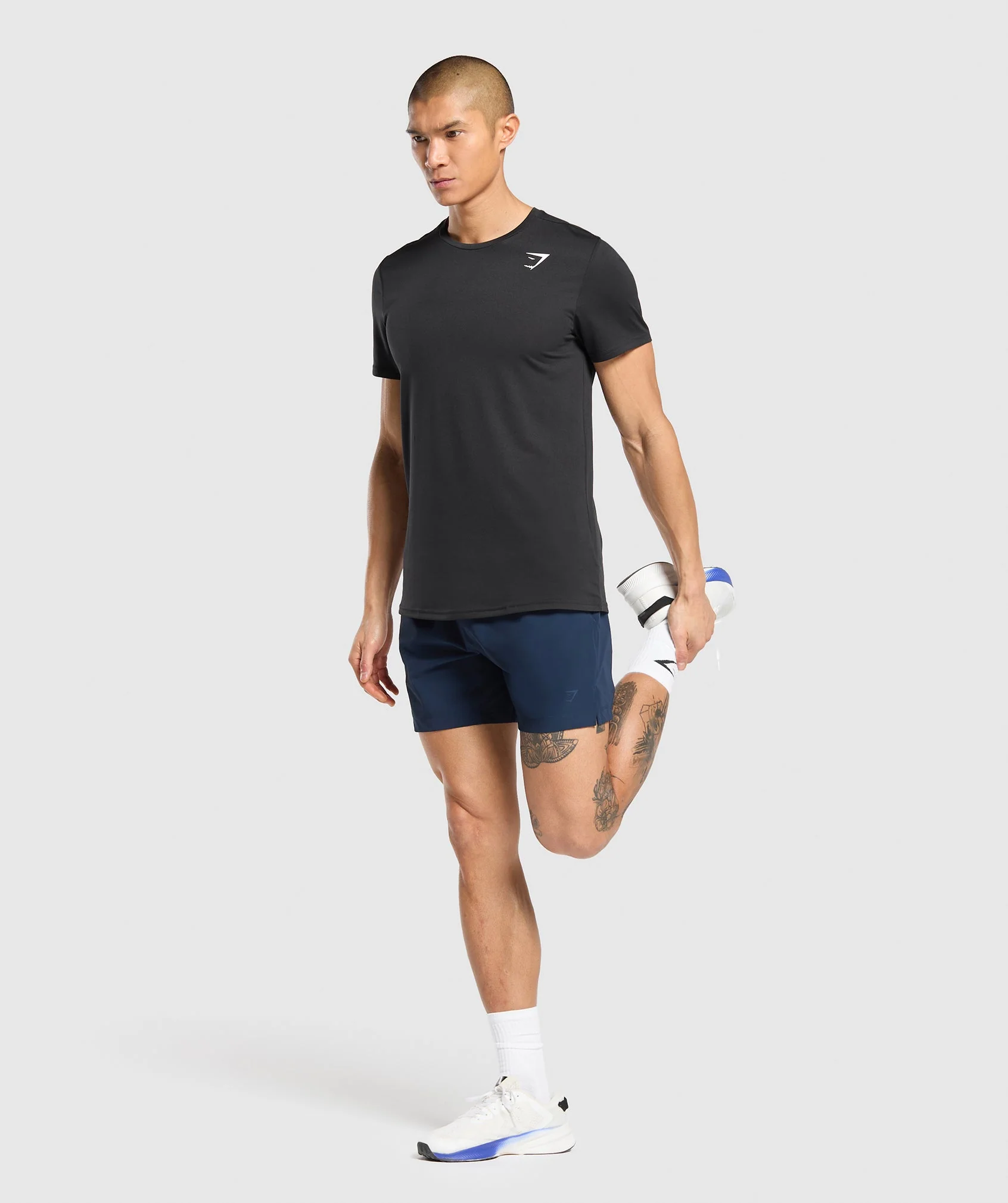 Gymshark Hybrid 6" Shorts - Navy - Image 8