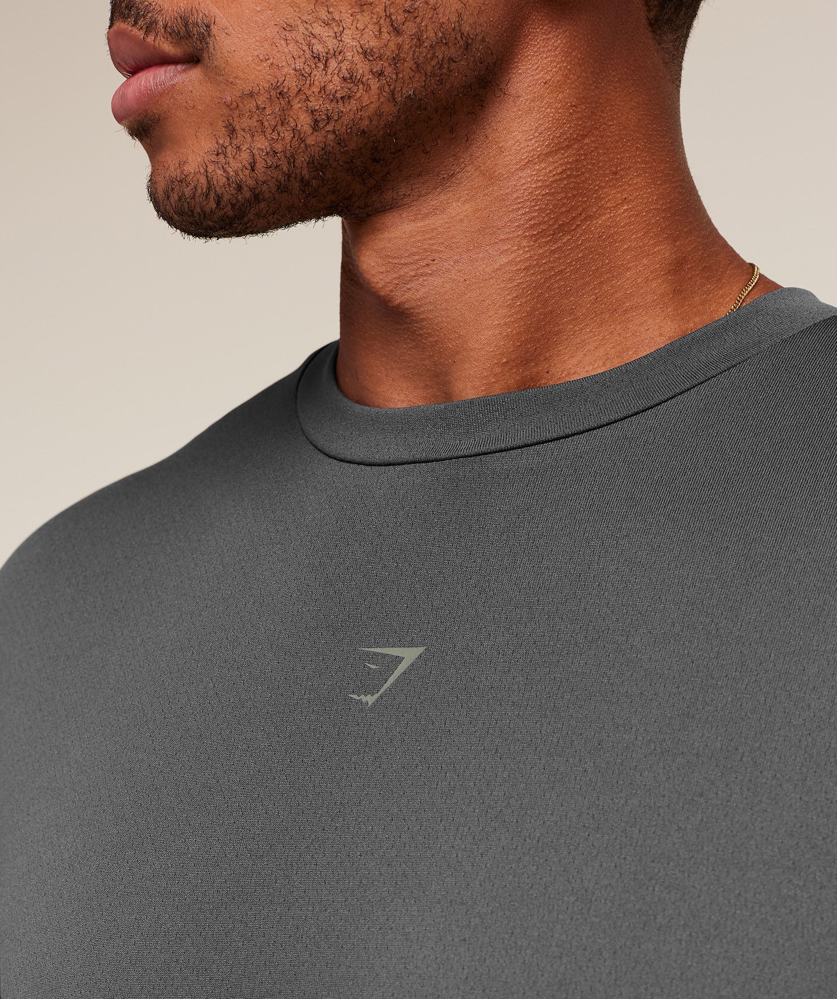 Gymshark Hybrid Athlete T-Shirt - Grey - Image 7