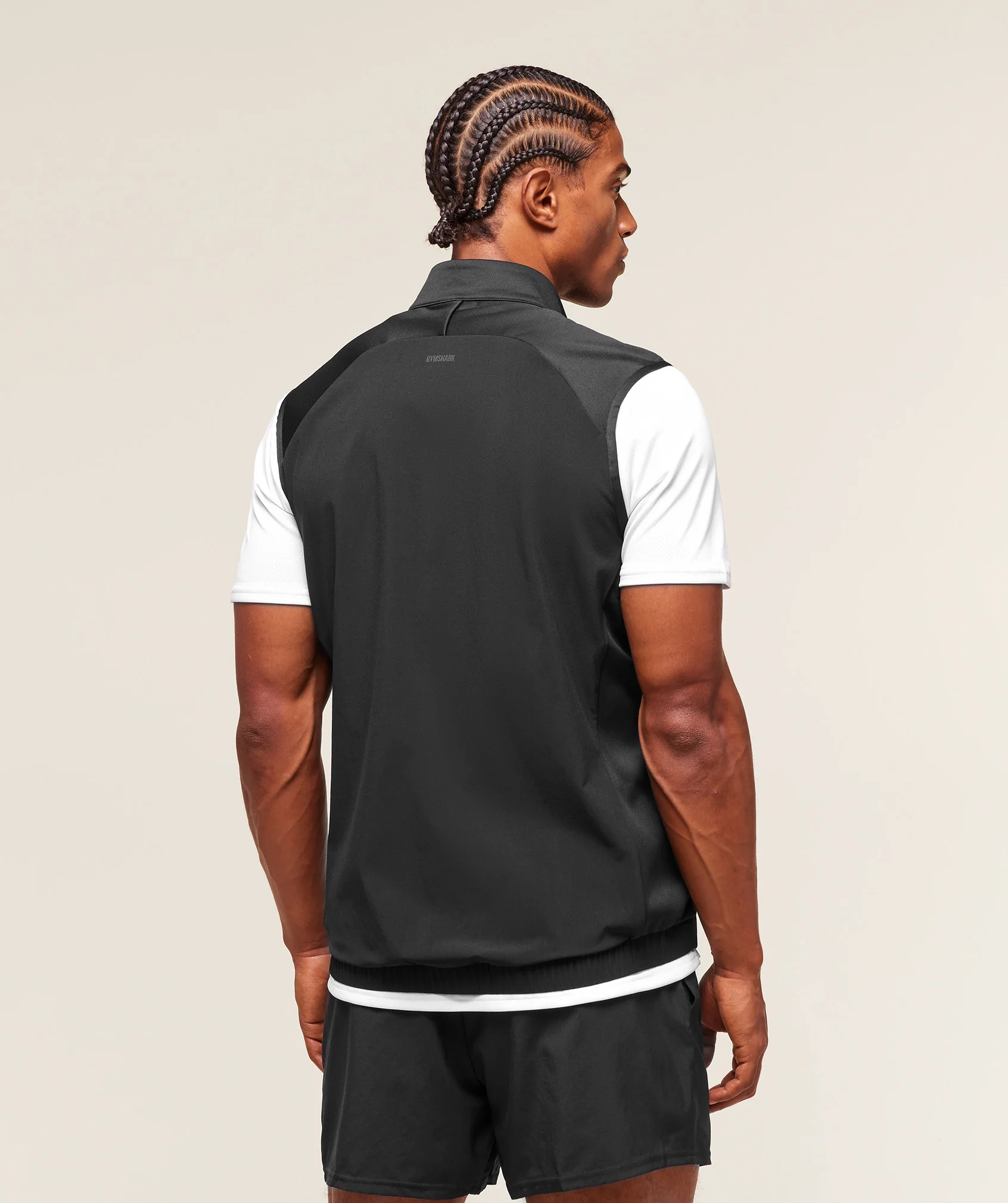 Gymshark Hybrid Gilet - Black - Image 2