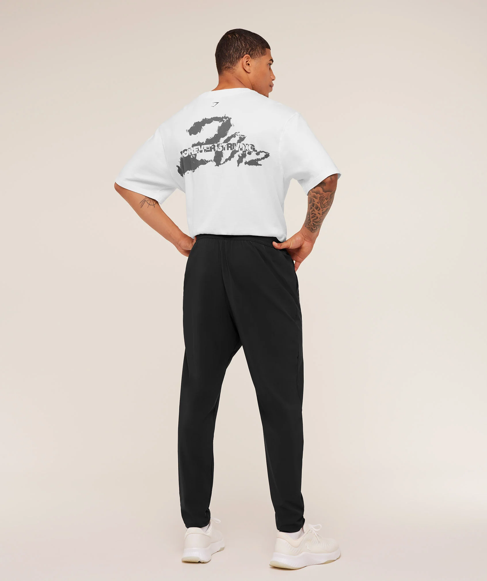 Gymshark Hybrid Slim Fit Joggers - GS Black - Image 4