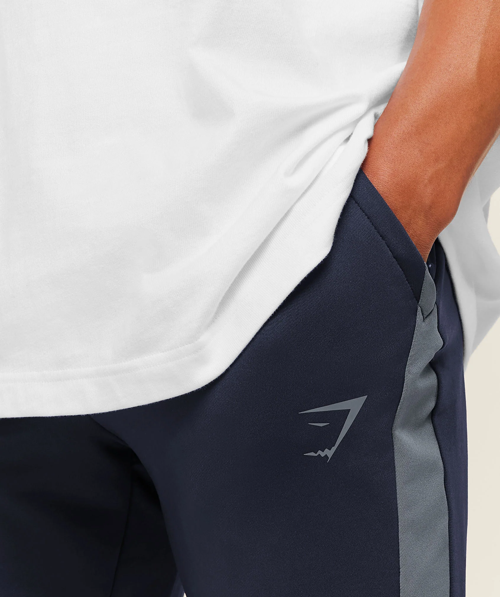 Gymshark Hybrid Sport Pants - Heavy Blue/Iron Blue - Image 5