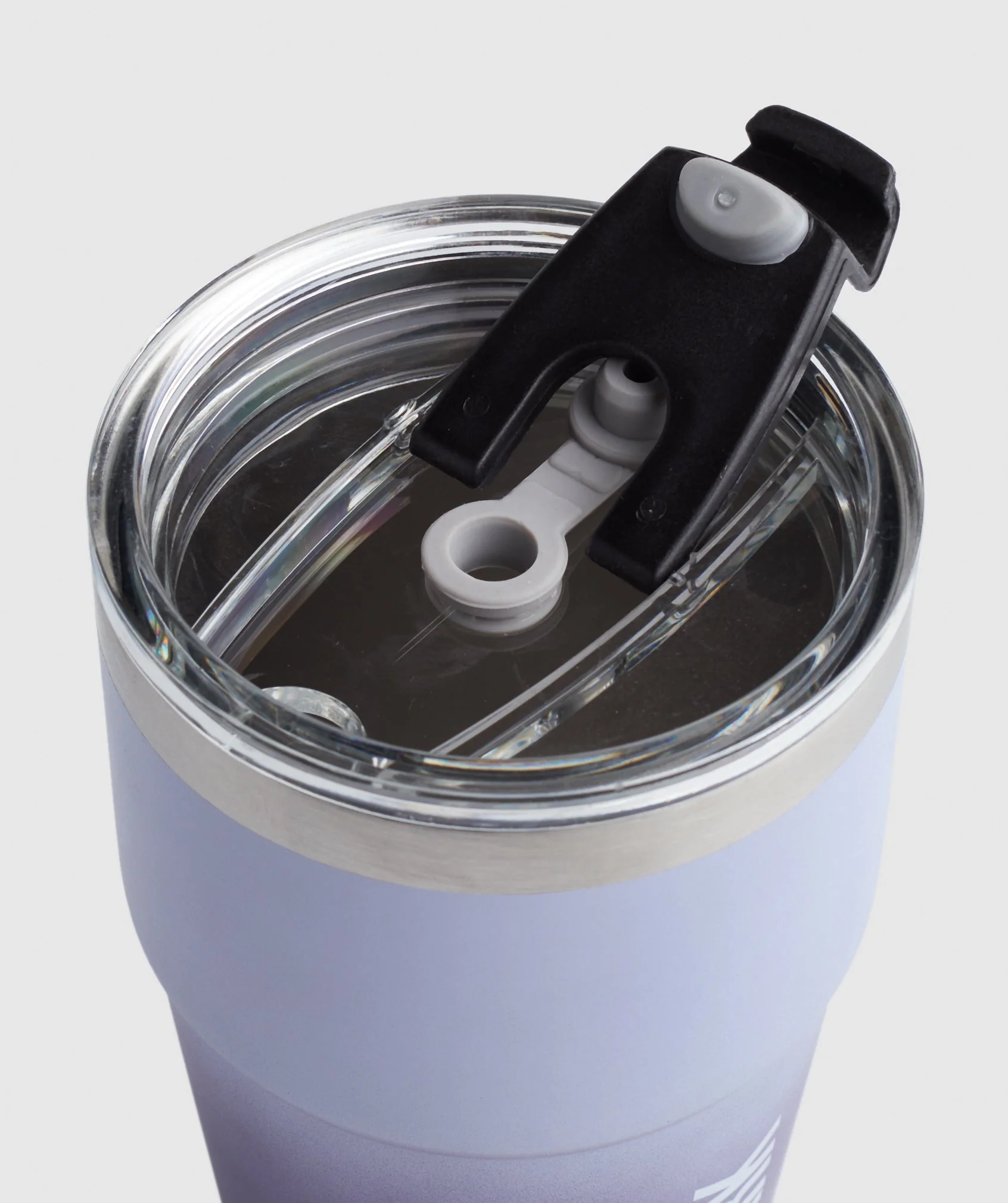 Gymshark Insulated Straw Cup - Mystic Lilac/Dewberry Purple - Image 2