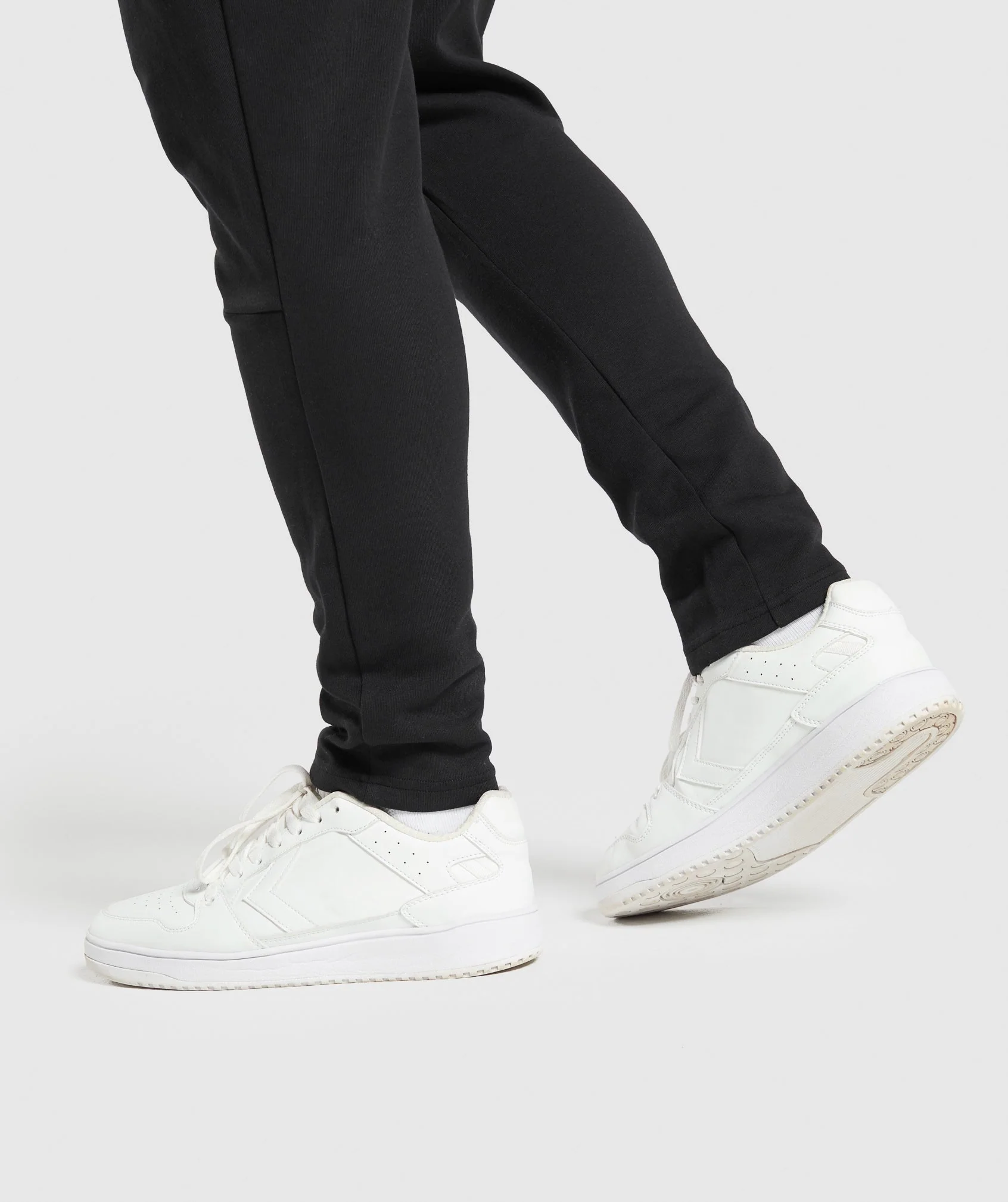 Gymshark Interlock Tech Joggers - Black - Image 7