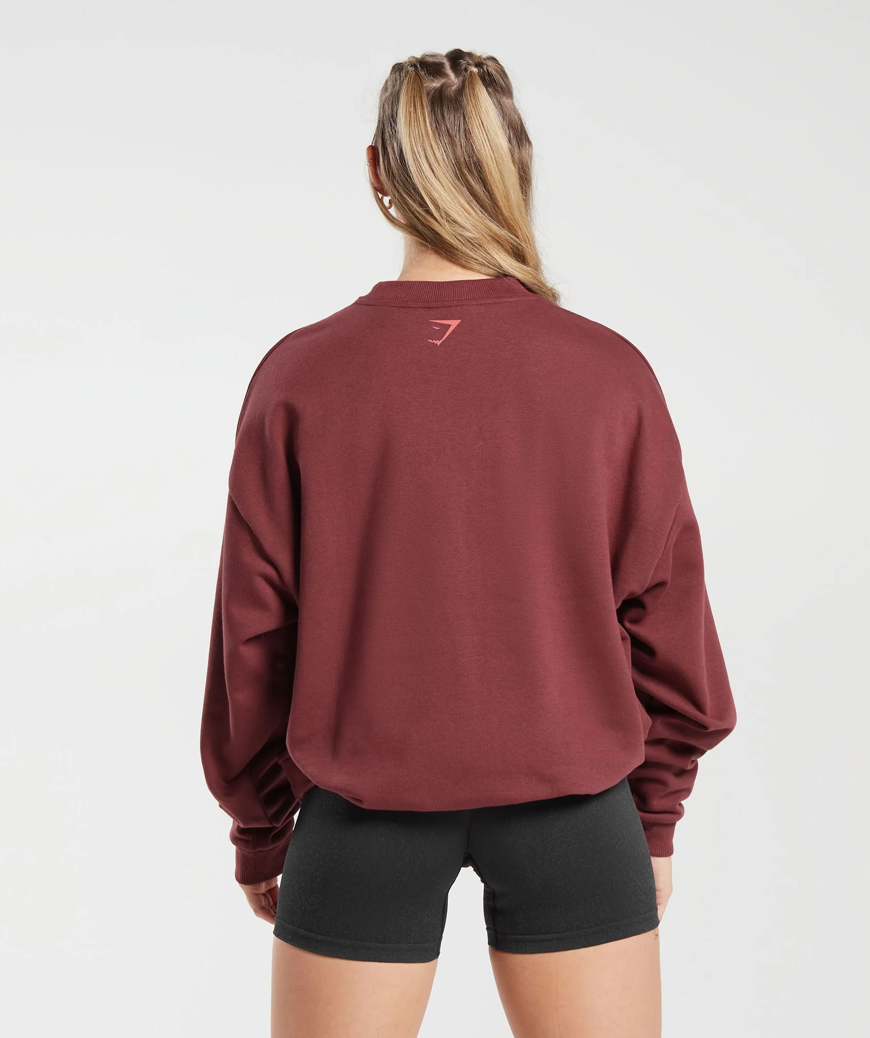Gymshark Ironworks Oversized Sweatshirt - Red - Image 2