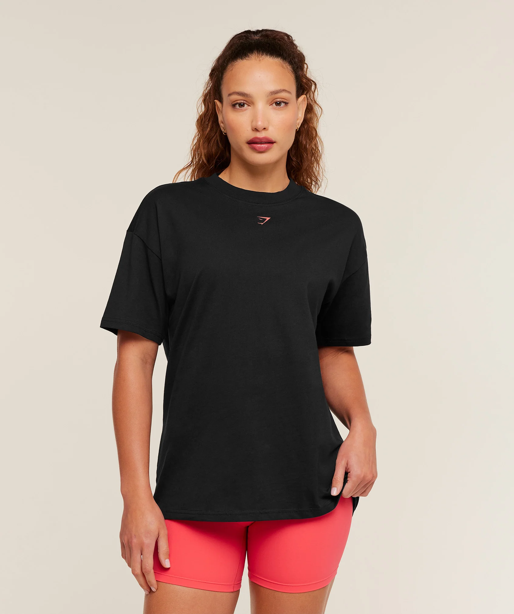 Gymshark Just Peachy Graphic T-Shirt - GS Black - Image 2