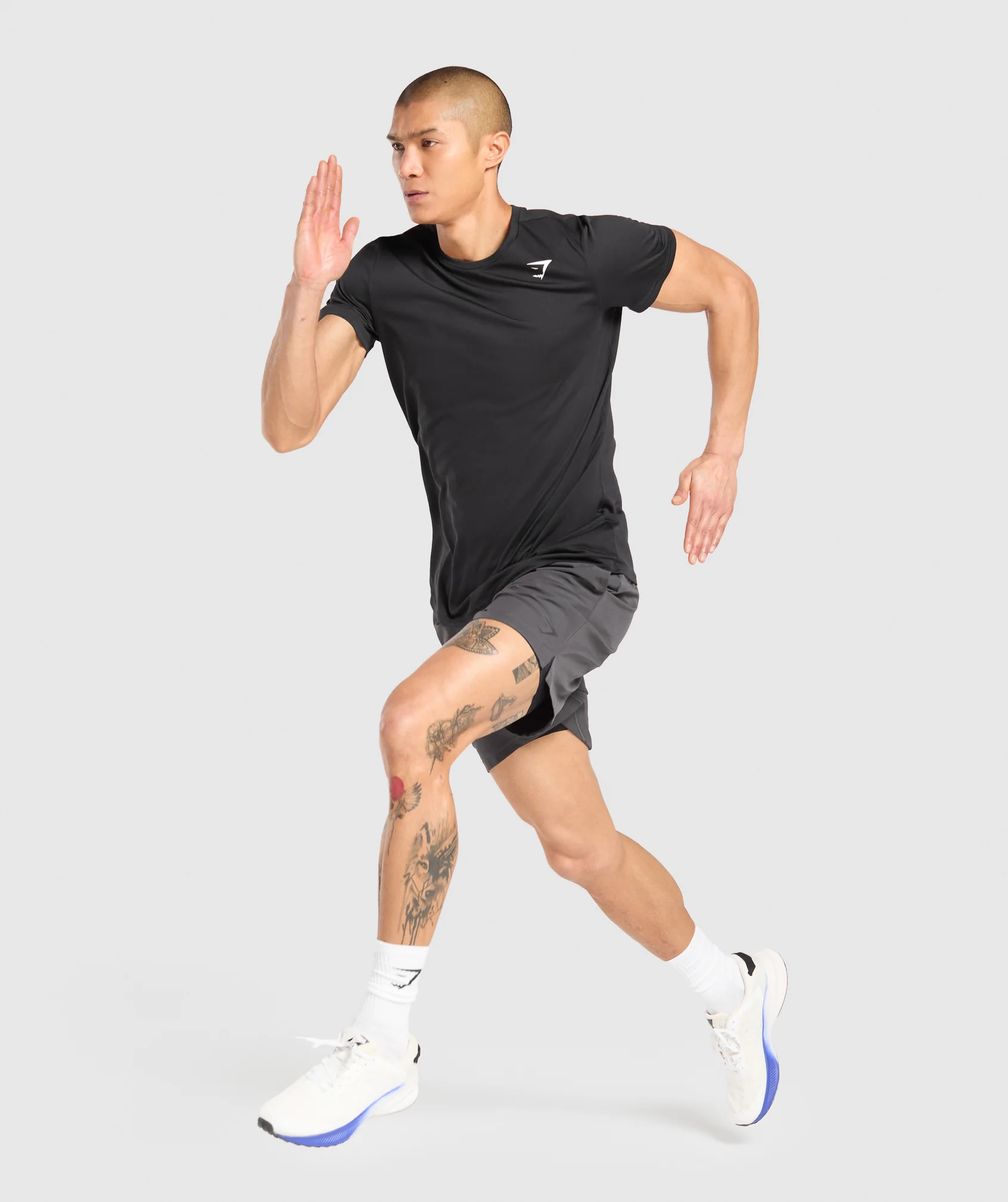 Gymshark Land to Water 6" Shorts - Asphalt Grey - Image 6