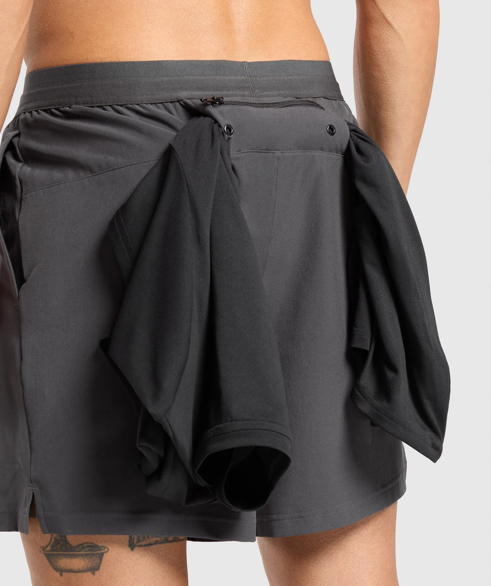 Gymshark Land to Water 6" Shorts - Asphalt Grey - Image 9
