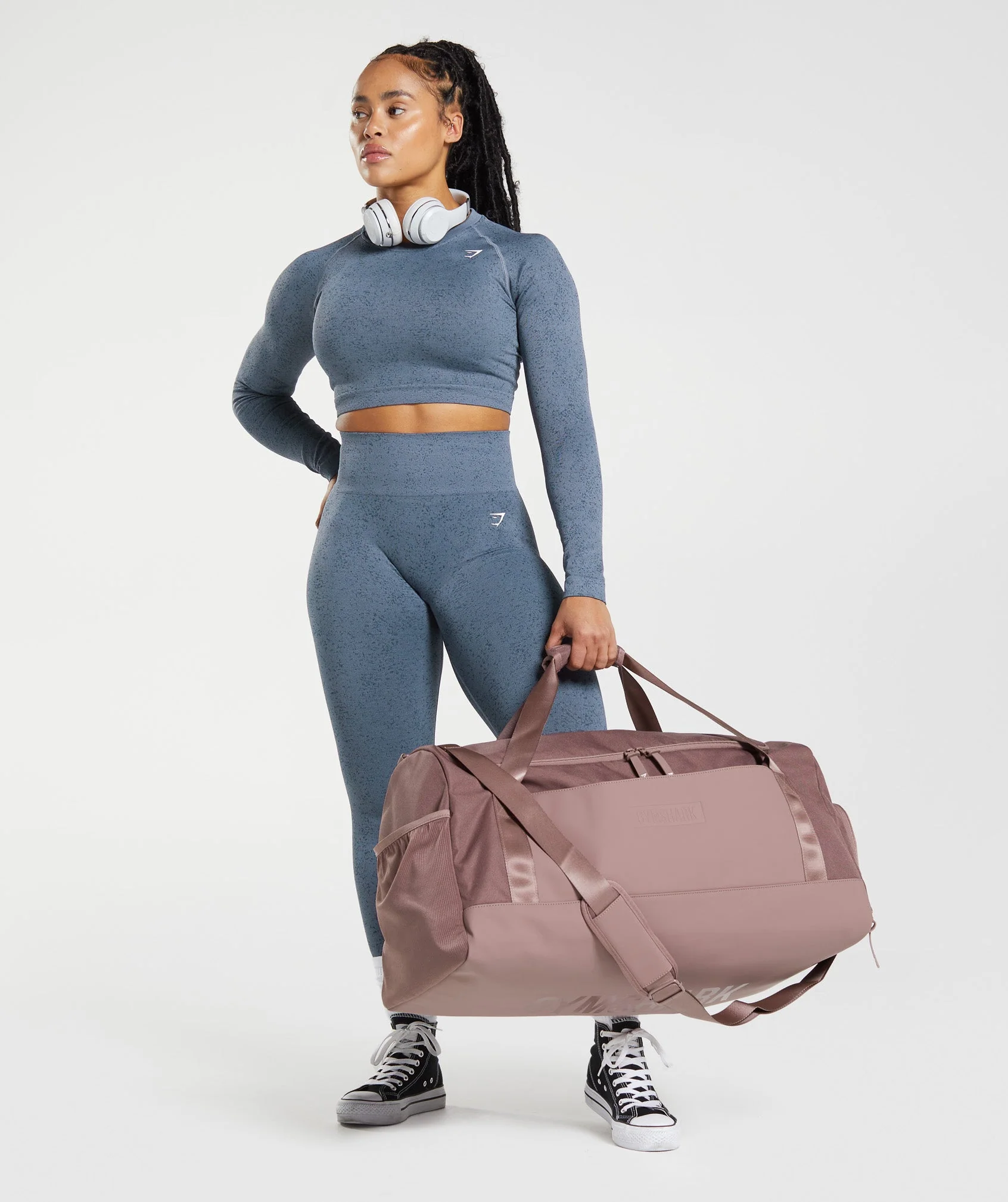 Gymshark Large Everyday Holdall - Dusty Maroon - Image 2