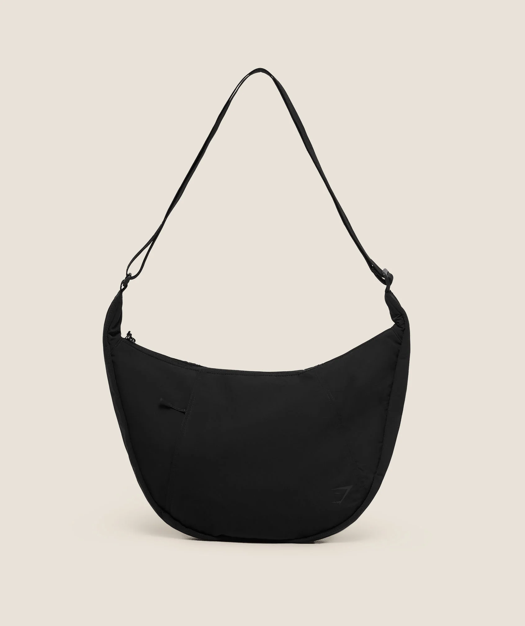 Gymshark Large Pleat Crossbody - Black