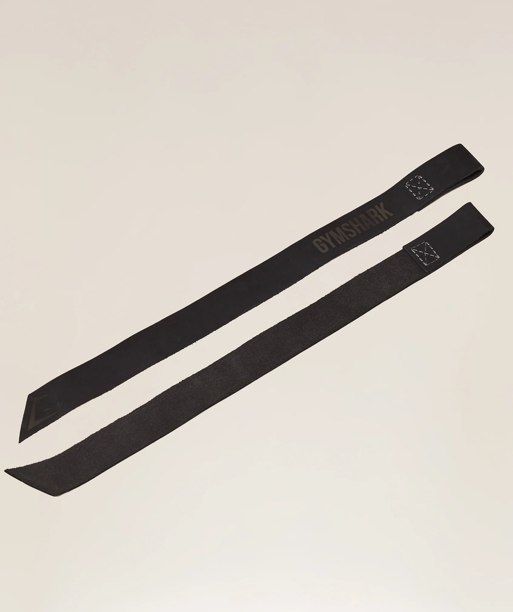 Gymshark Leather Lifting Straps - Asphalt Grey - Image 3