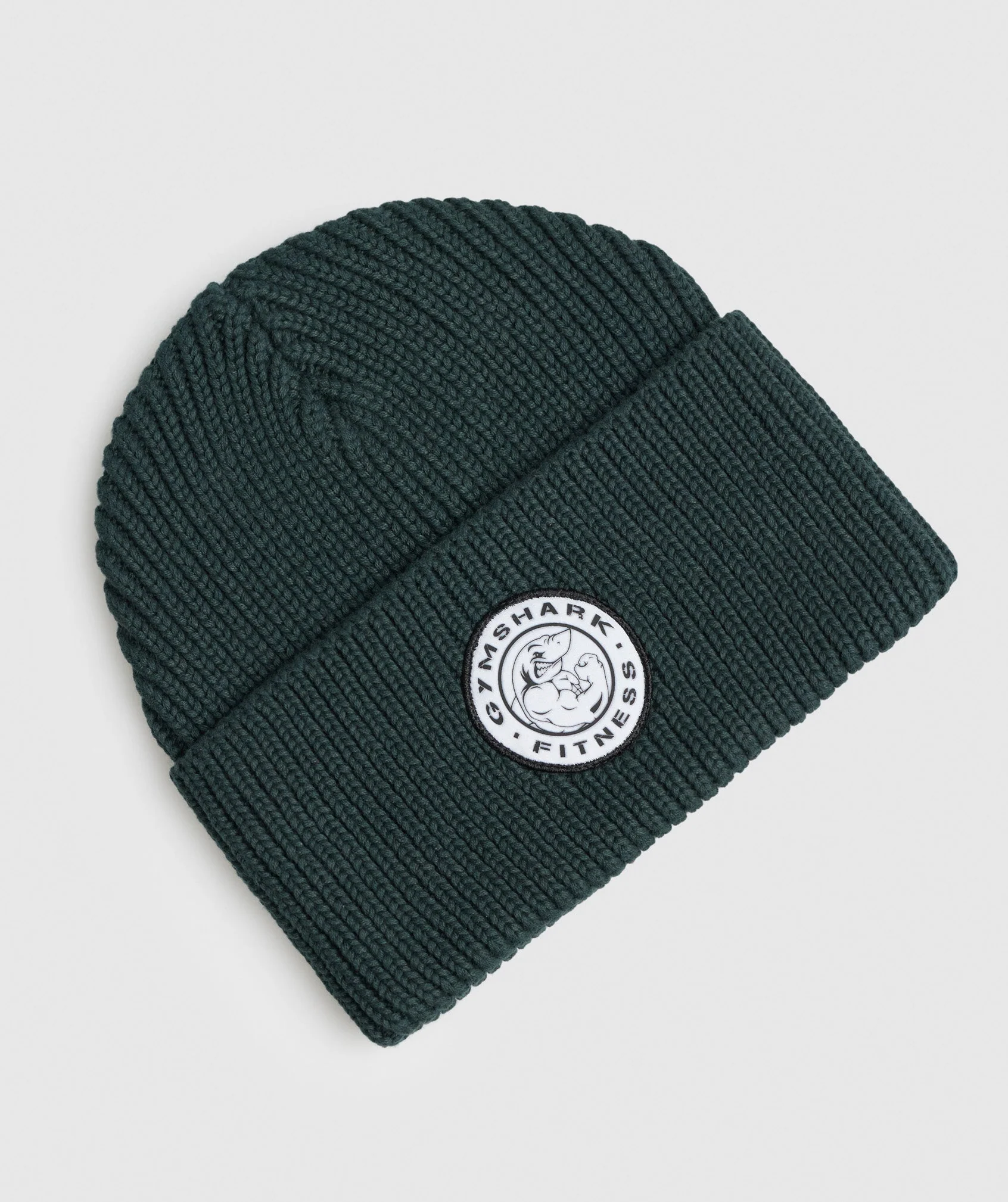 Gymshark Legacy Deep Cuff Beanie - Fog Green